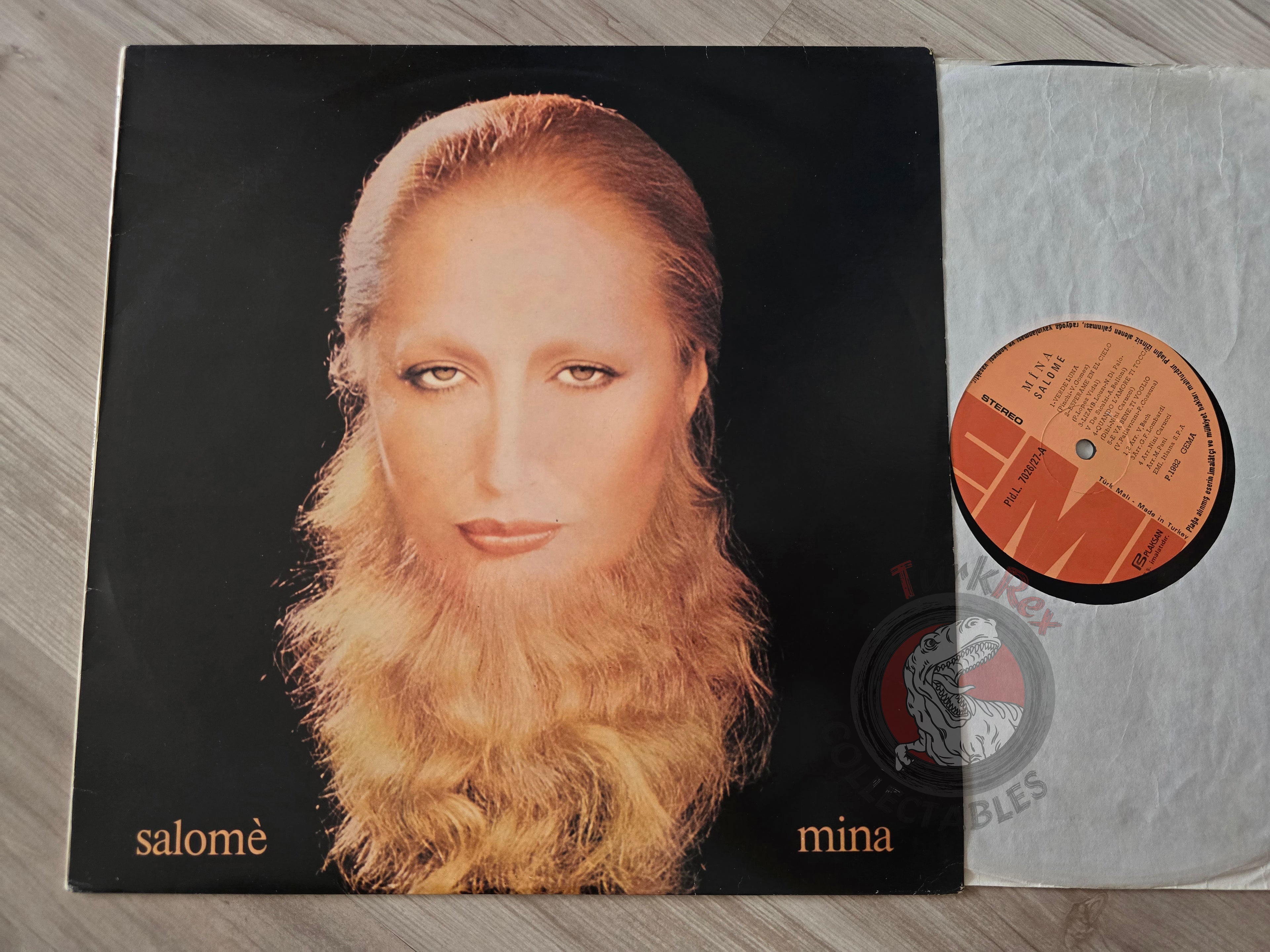 Mina – Salomè Turkish Pressing Vinyl Turkey Edition