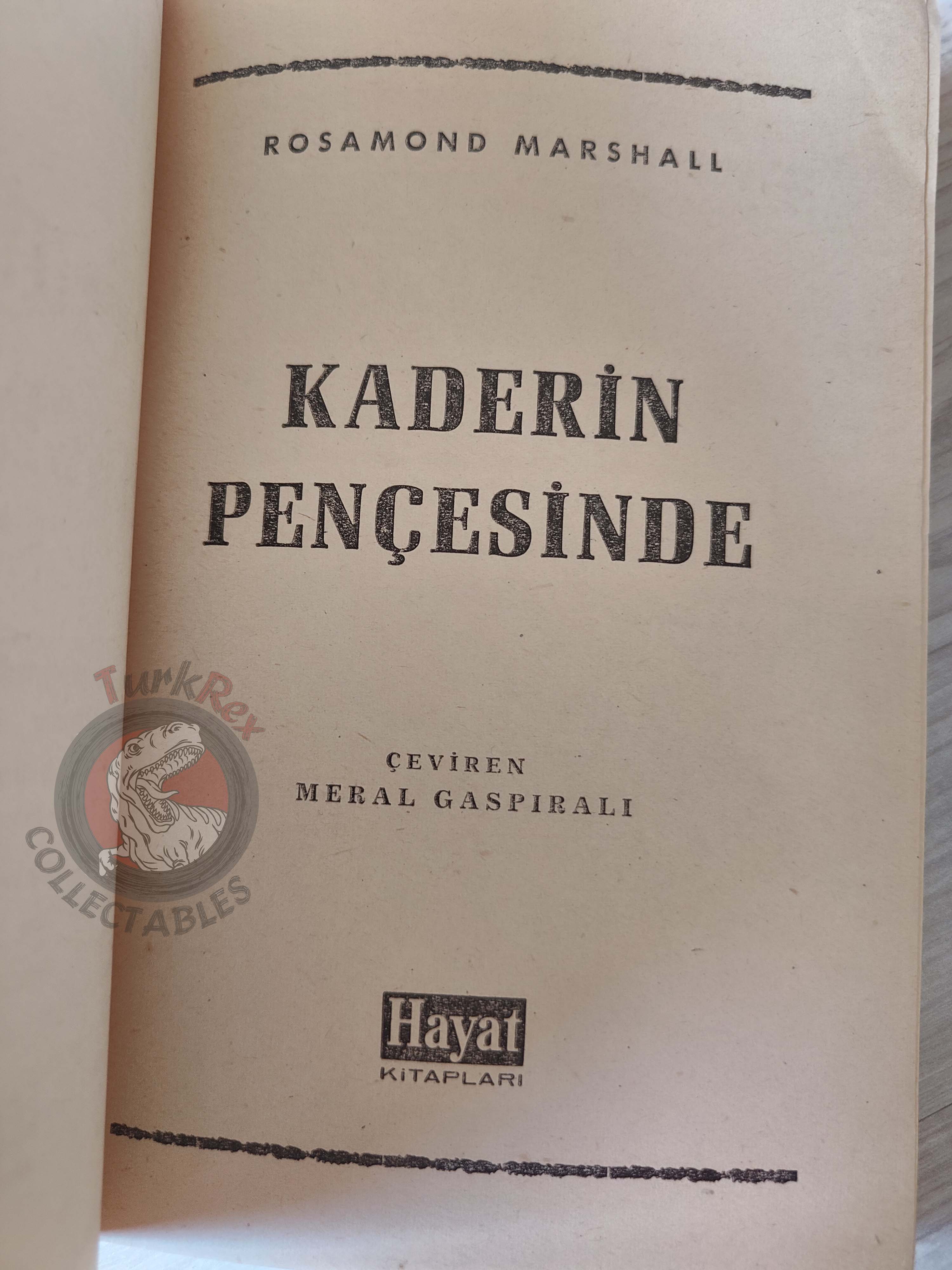 Rosamond Marshall – The Bixby Girls 1963 1st Turkish Book Turkey
