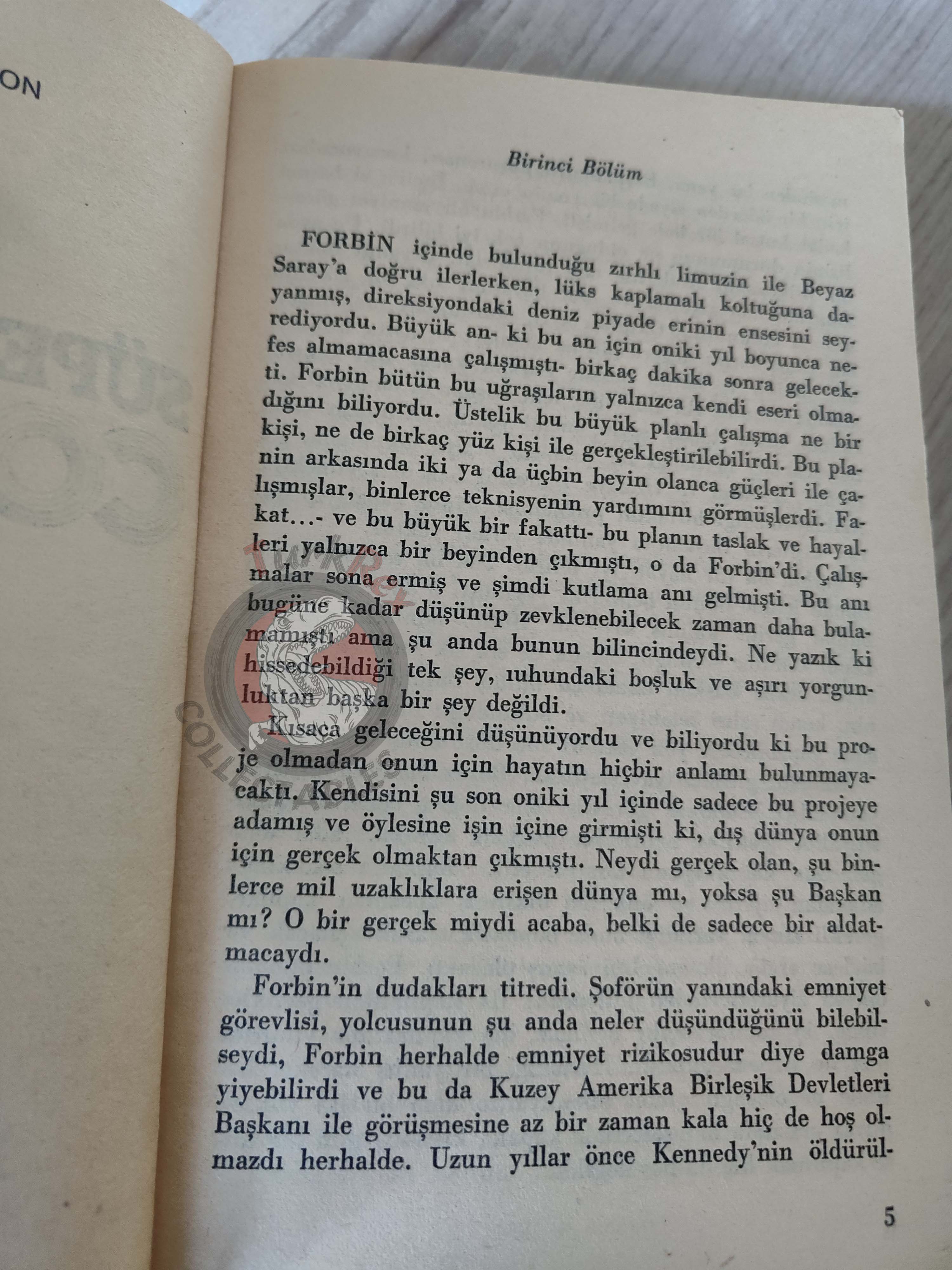 D. F. Jones – Colossus 1984 1st Turkish Book Turkey
