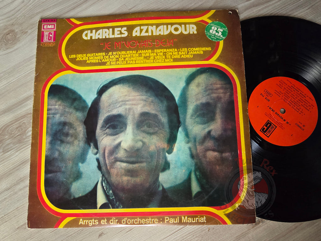 Charles Aznavour – Je M'Voyais Deja Turkish Pressing Vinyl Turkey Edition
