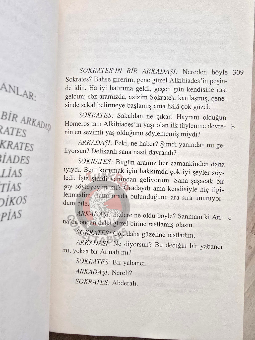 Plato – Protagoras 2001 Turkish Book Turkey