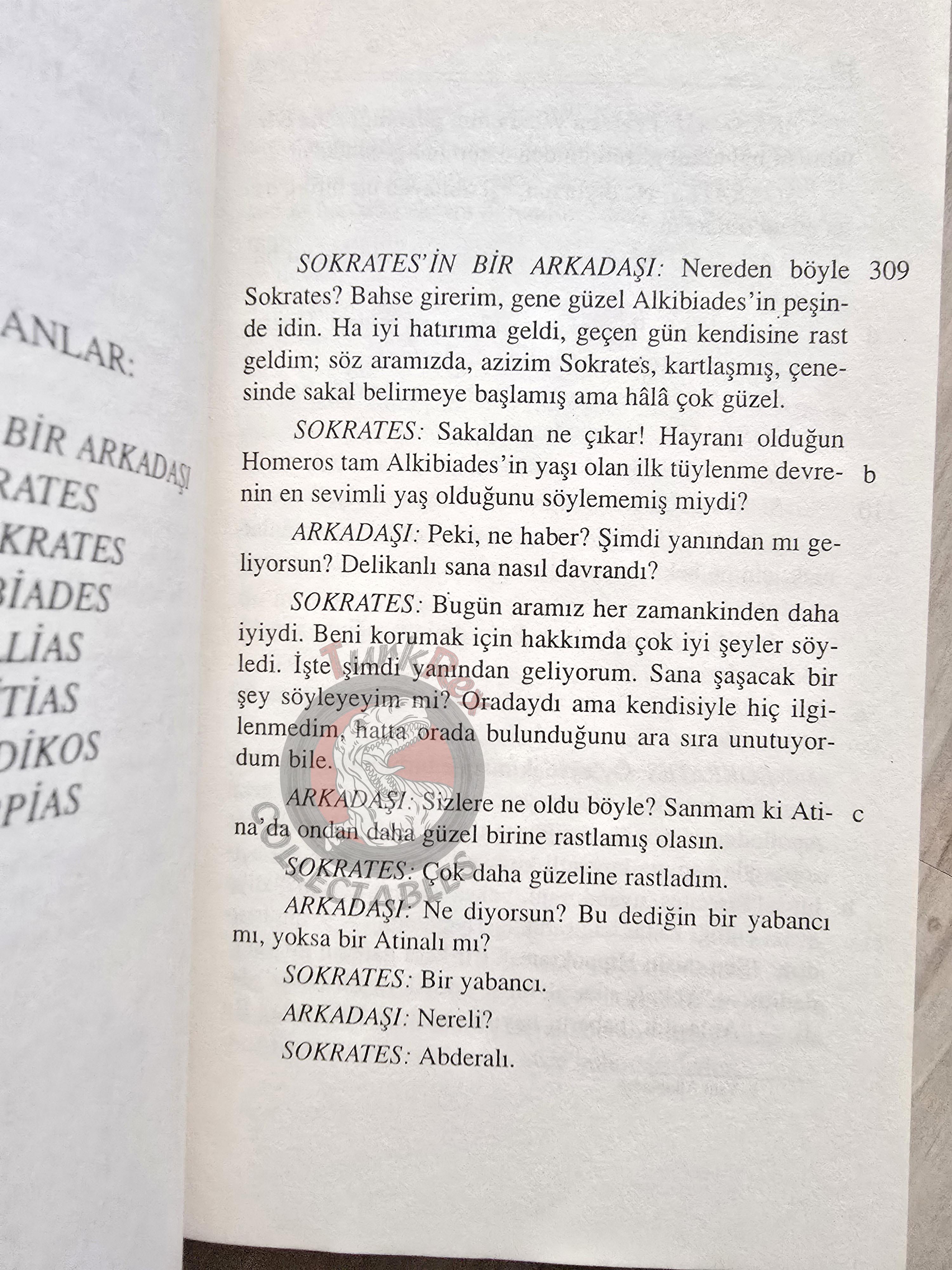Plato – Protagoras 2001 Turkish Book Turkey