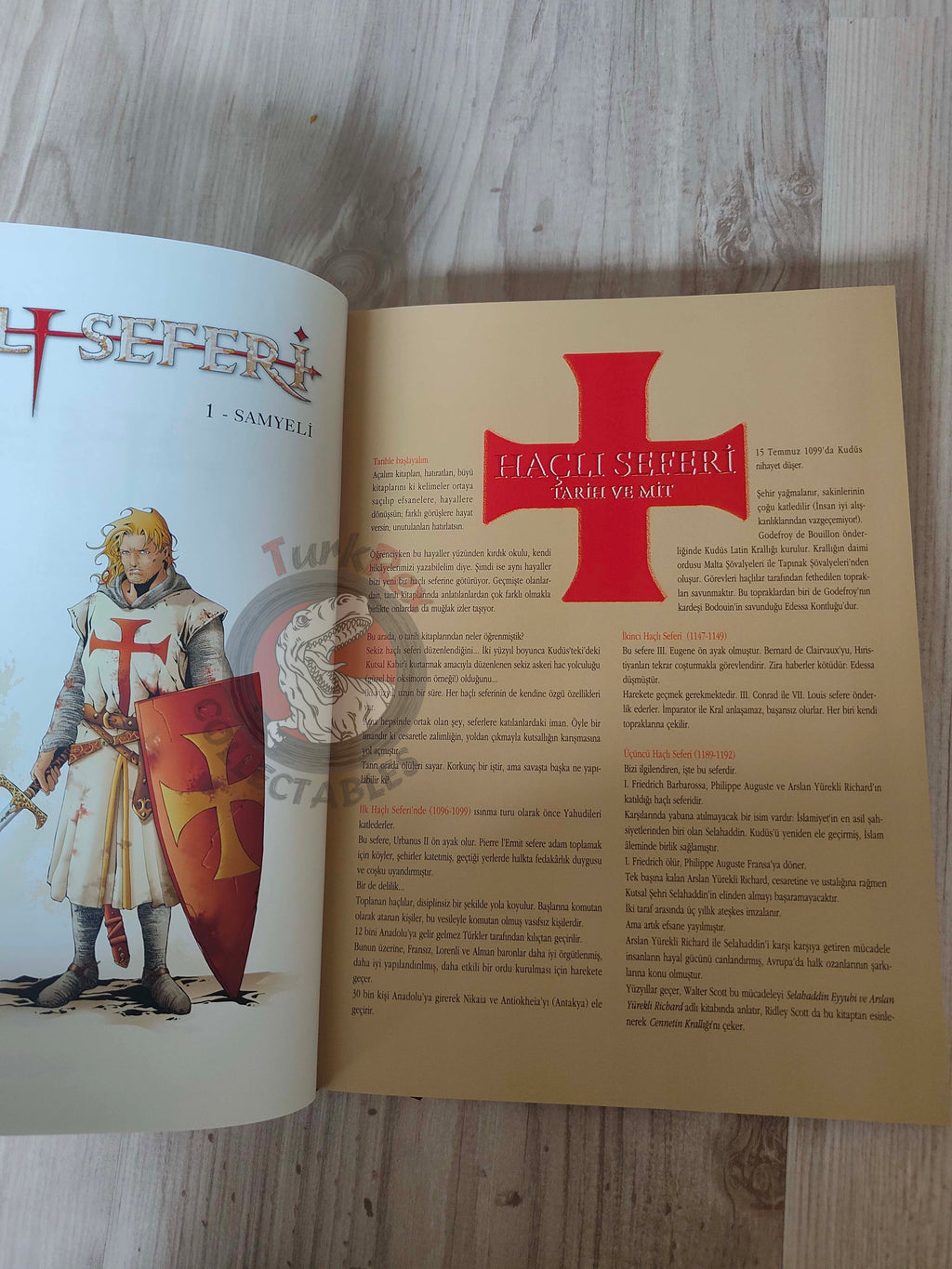 Crusade Vol #1 2012 HC Turkish Comic Turkey Croisade Jean Dufaux