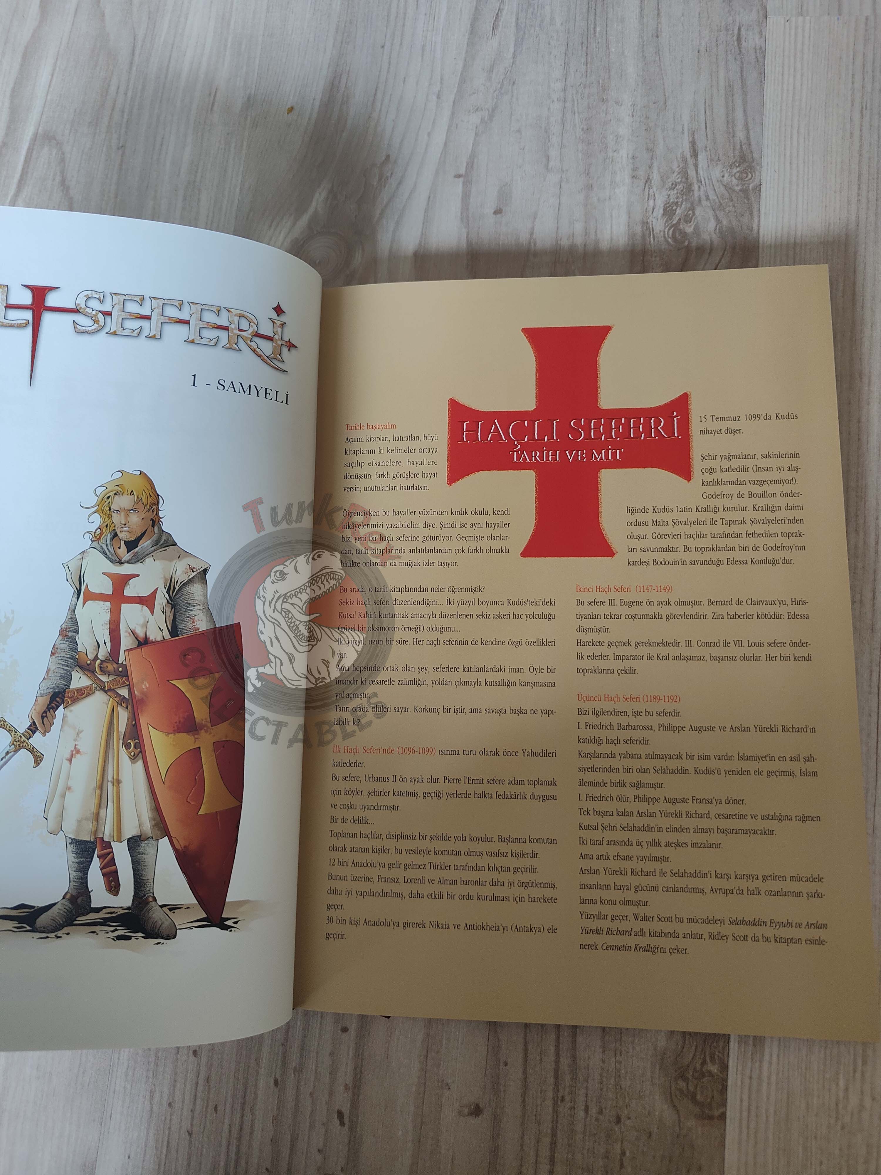 Crusade Vol #1 2012 HC Turkish Comic Turkey Croisade Jean Dufaux