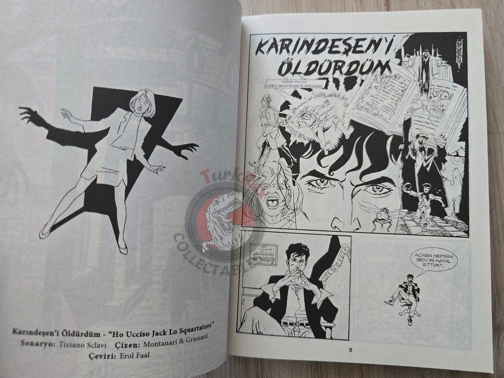 Dylan Dog Maxi #2 2011 Turkish Comic Turkey Ho ucciso Jack lo squartatore
