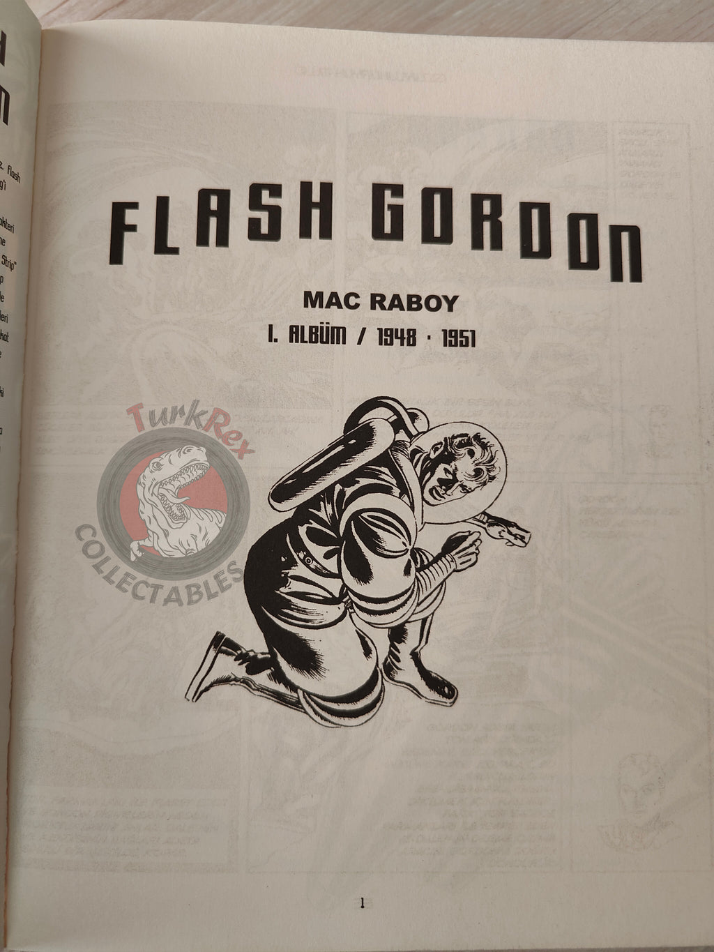 Flash Gordon #1 1948–1951 Mac Raboy Turkish Comic Turkey