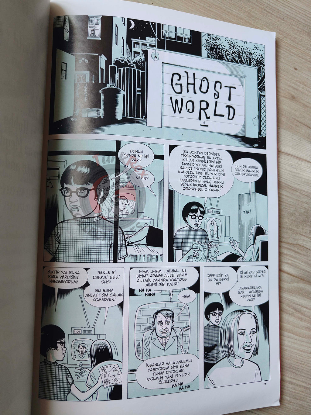 Daniel Clowes - Ghost World 2016 Turkish Comic Turkey