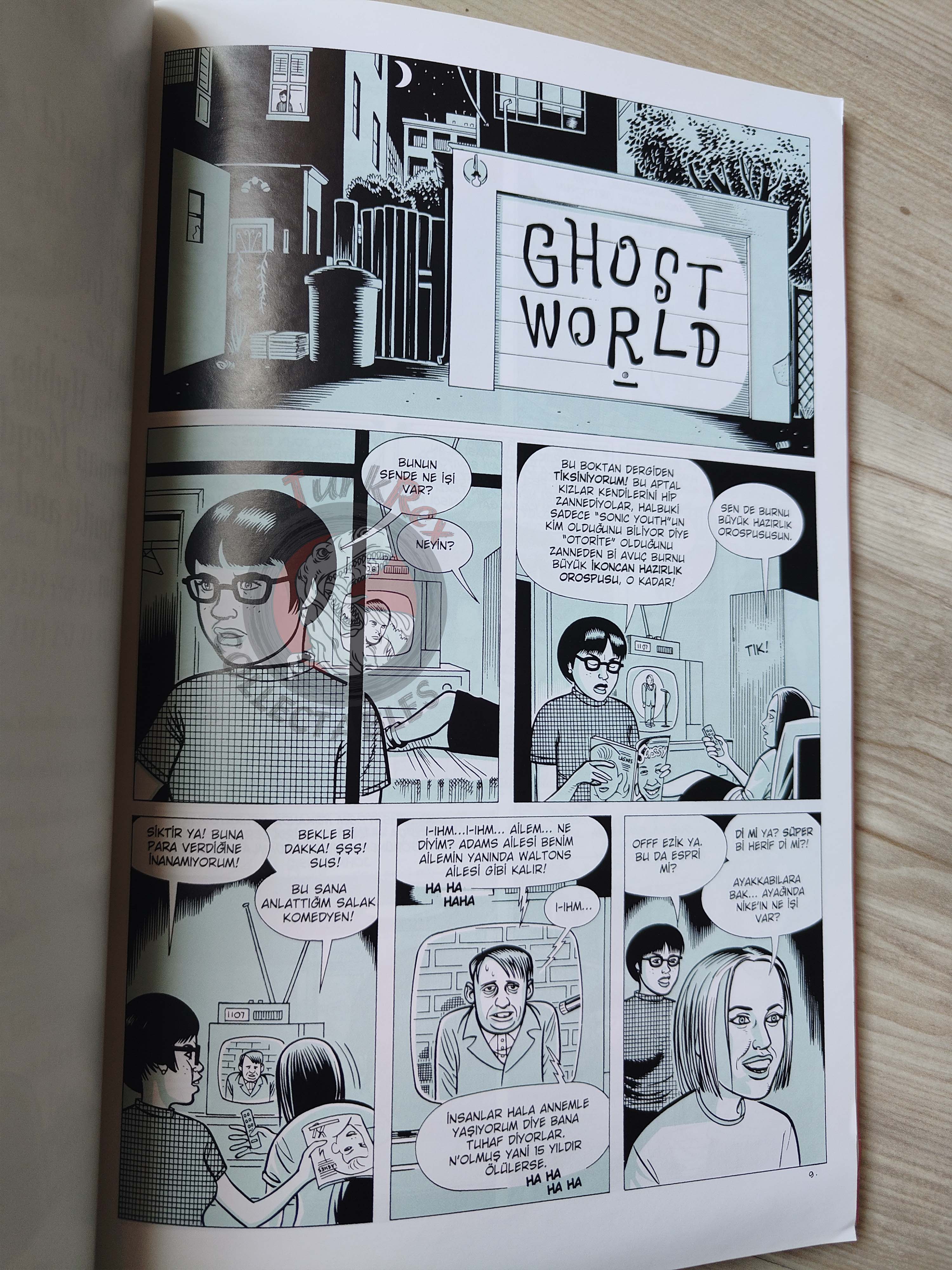 Daniel Clowes - Ghost World 2016 Turkish Comic Turkey