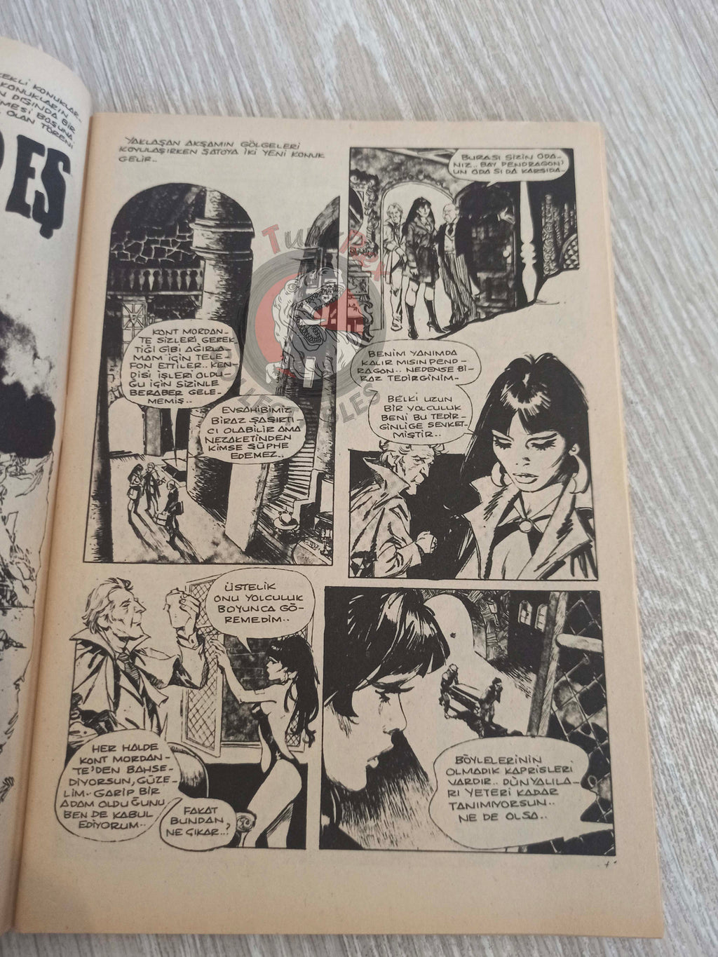Vampirella #6 1976 Turkish Comic Turkey Warren Publishing cover #51 #16