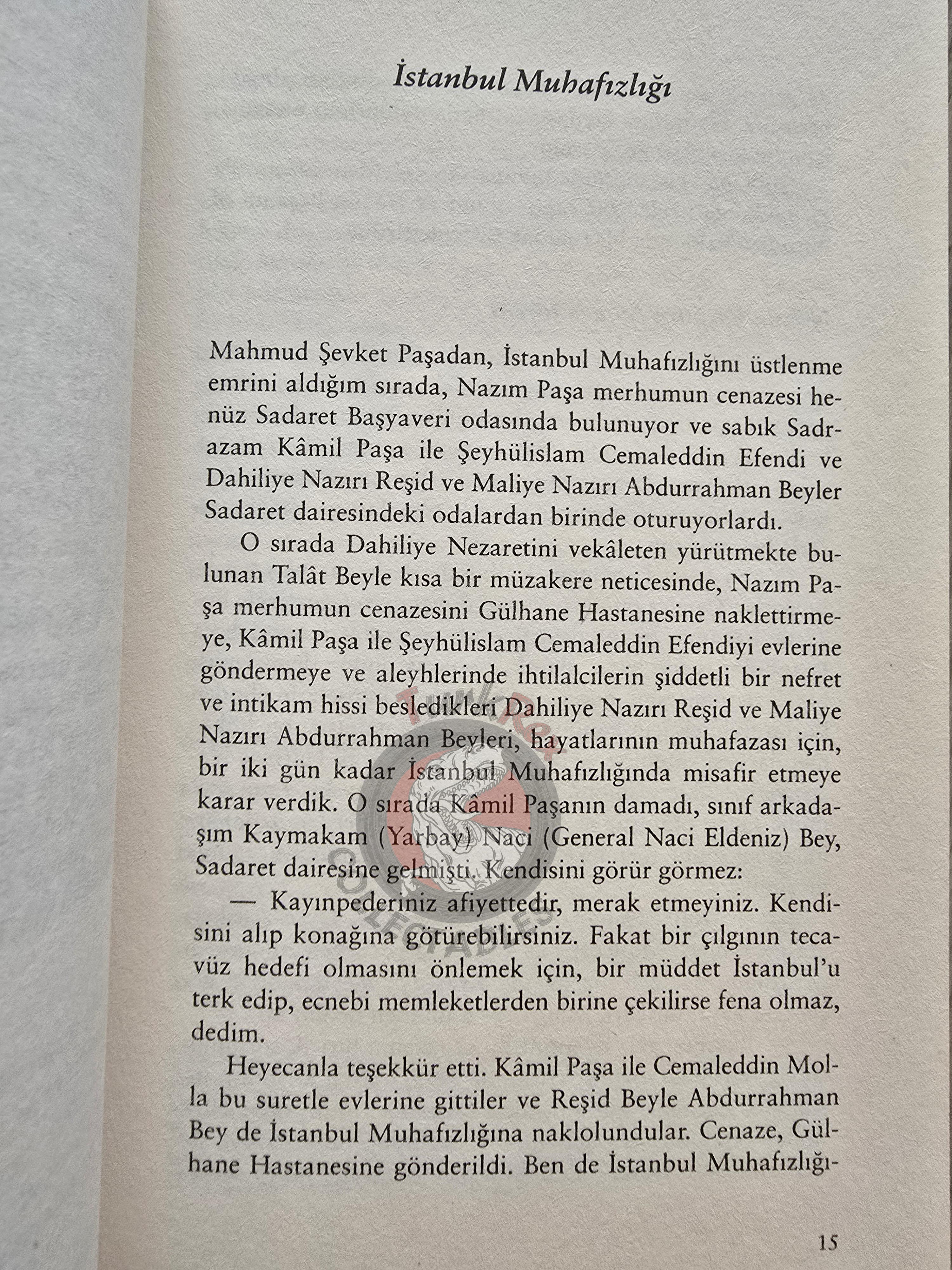 Memoirs of Djemal Pasha 2006 Turkish Book Turkey Cemal WW1 Ottoman Empire
