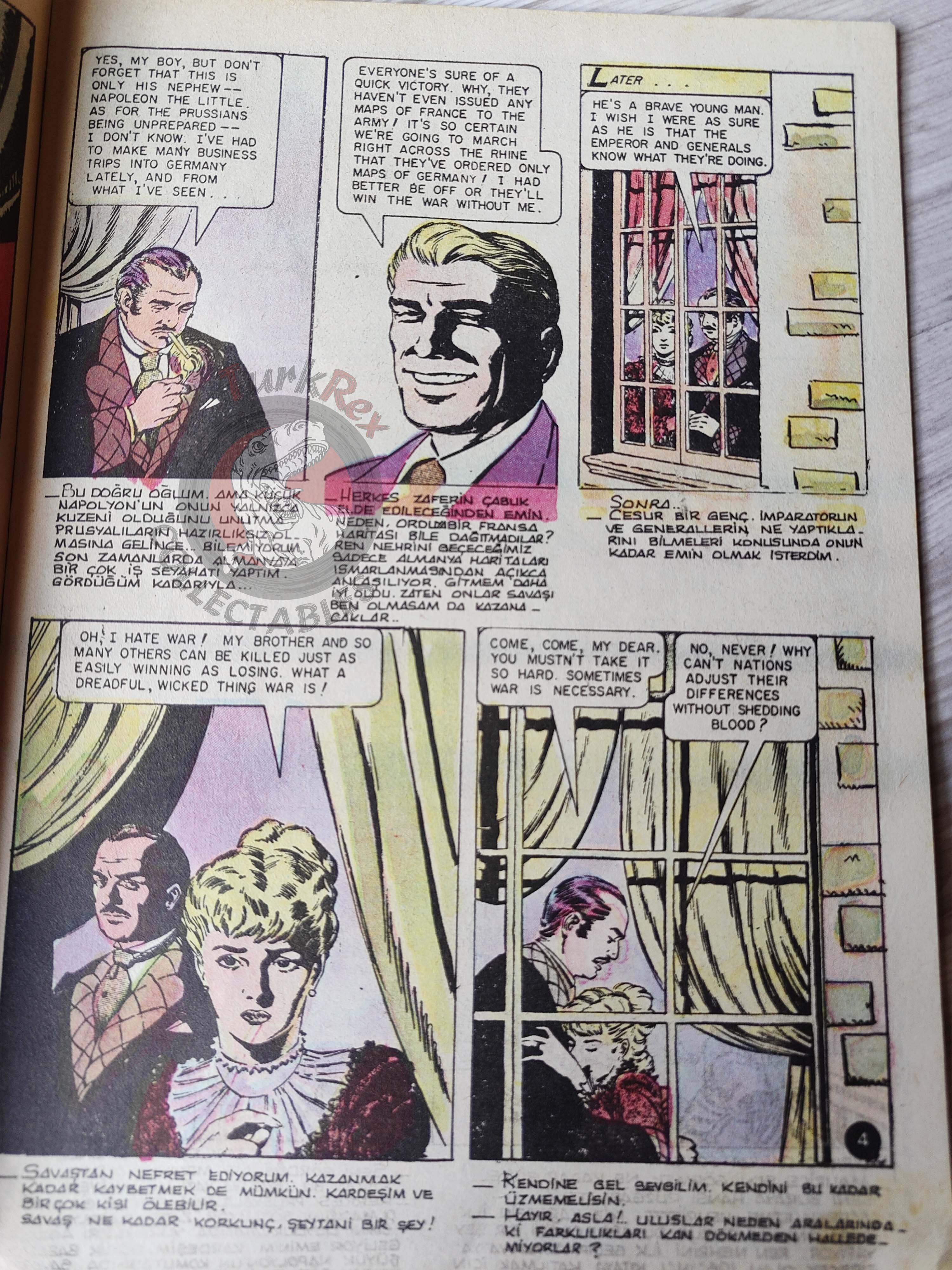 The Downfall  –  Emile Zola Turkish Comic Turkey Classics Illustrated