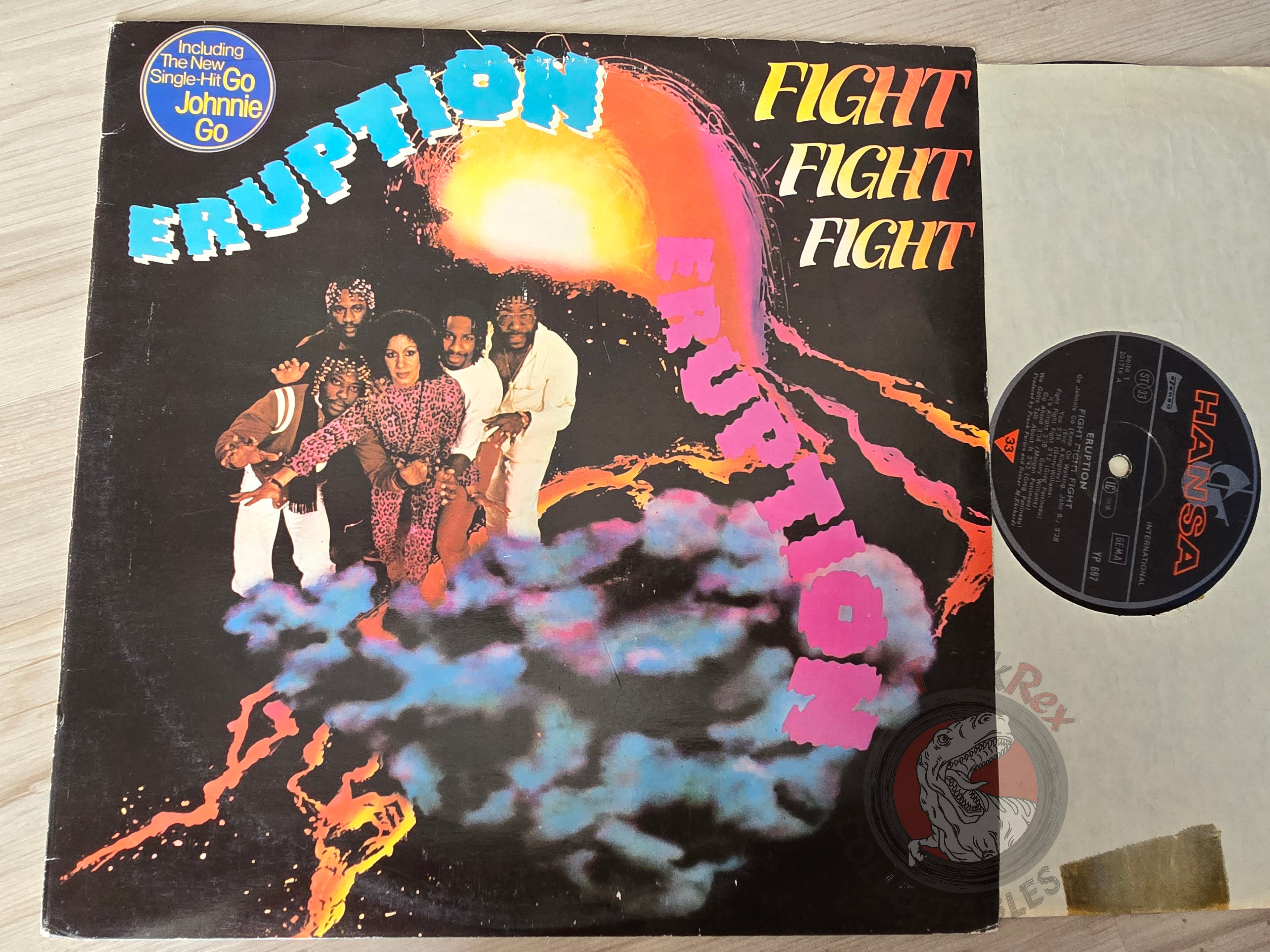 Eruption  – Fight Fight Fight Turkish Pressing Vinyl Turkey Edition