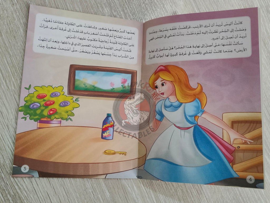 Lewis Carroll – Alice in Wonderland 2000s Arabic Book Turkey Illustrated