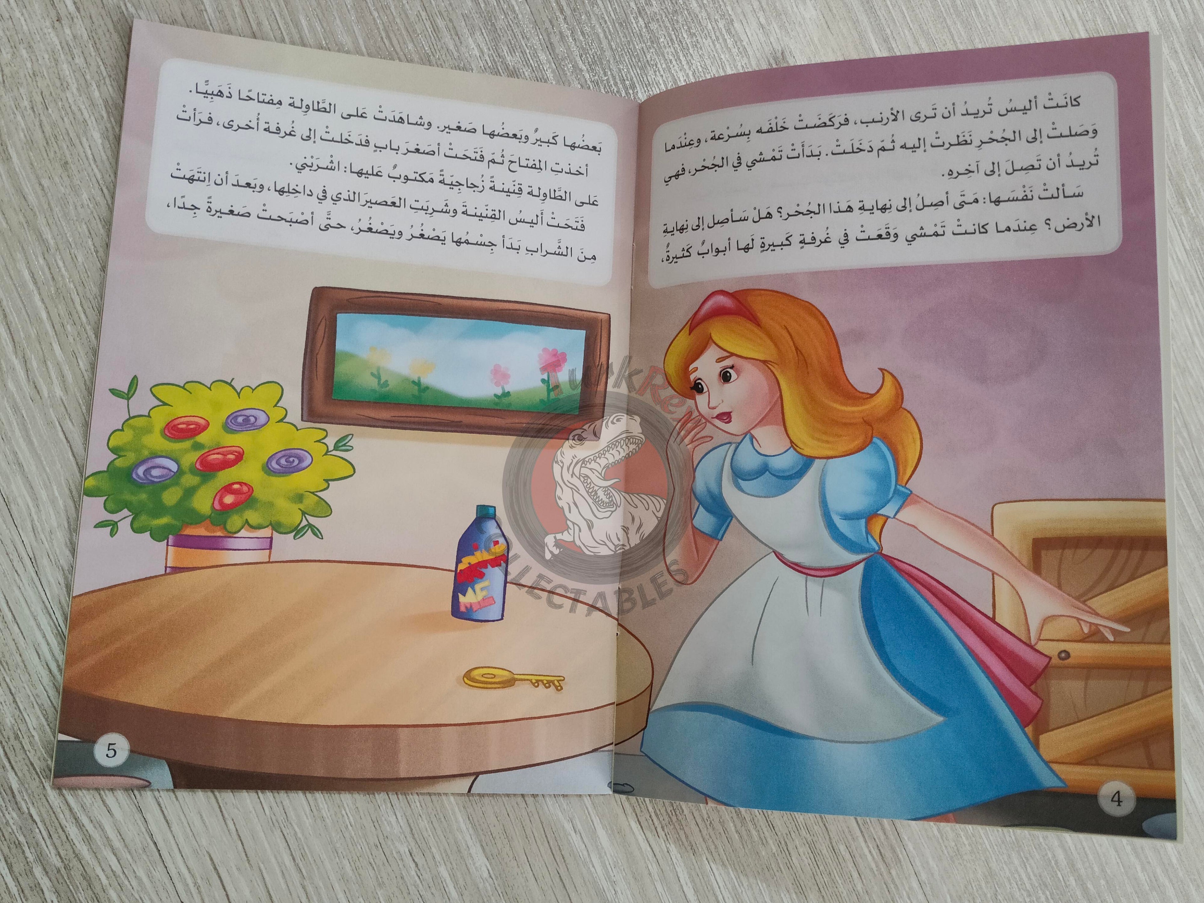 Lewis Carroll – Alice in Wonderland 2000s Arabic Book Turkey Illustrated