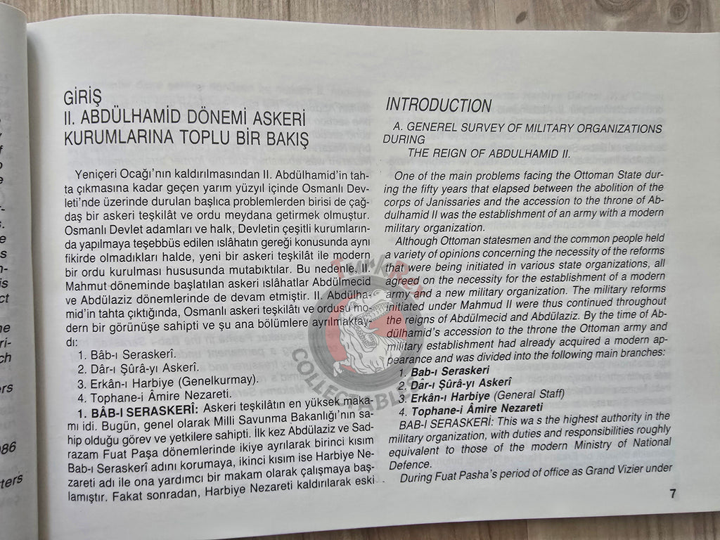 Ottoman Military Organizations and Uniforms 1876–1908 English Turkish Book Turkey