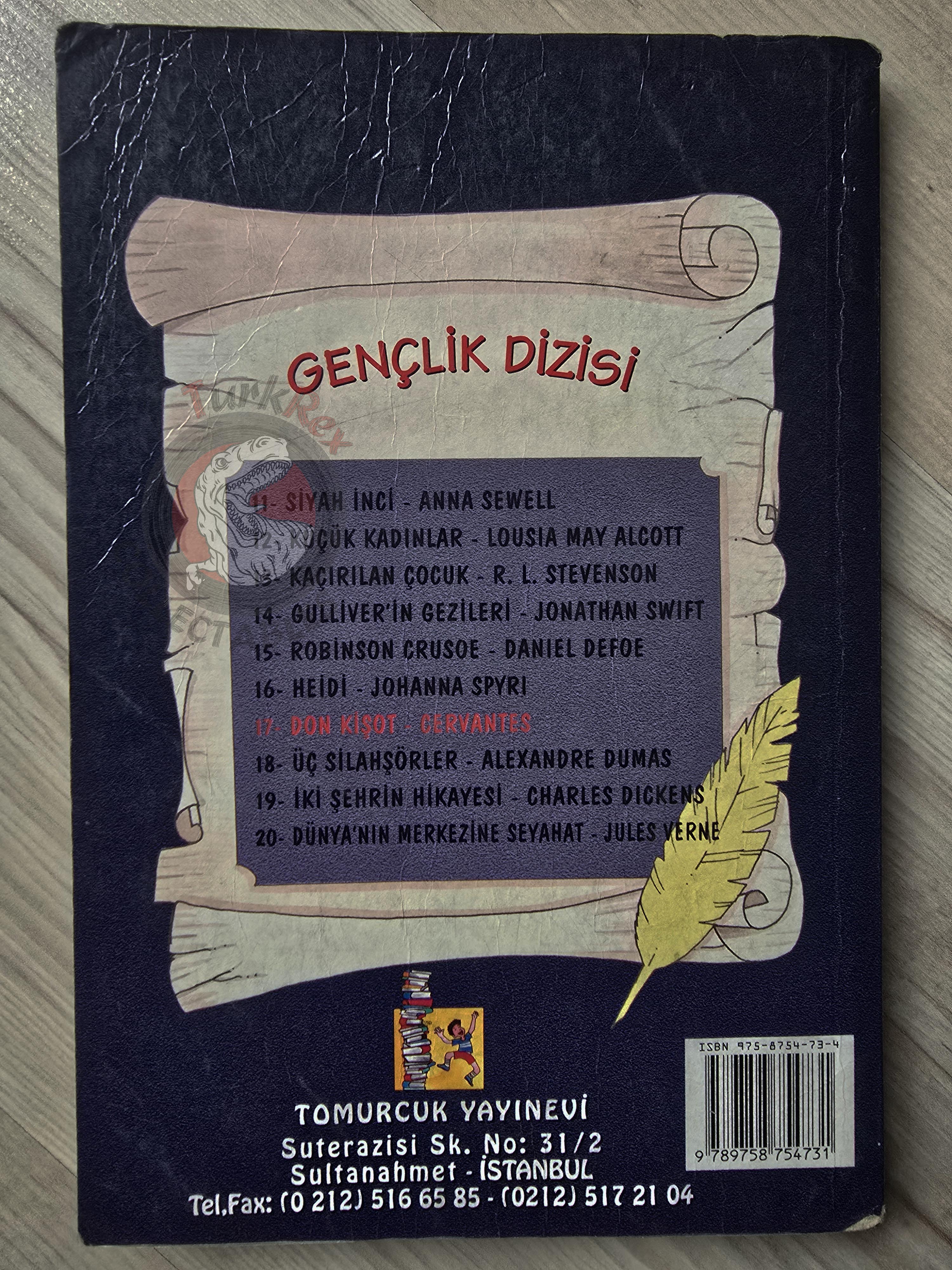 Miguel de Cervantes – Don Quixote 2003 Turkish Book Turkey