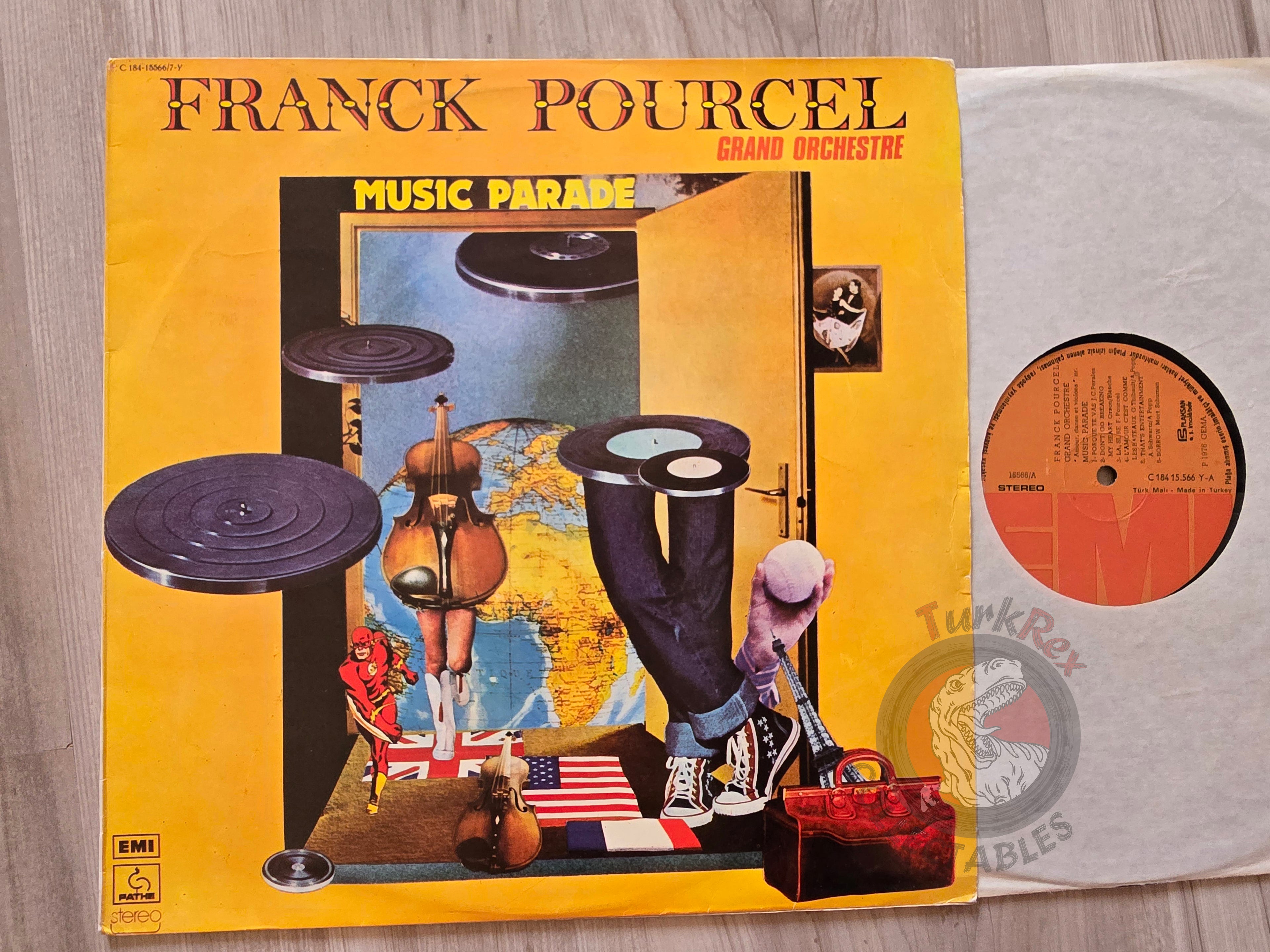 Franck Pourcel – Amour, Danse Et Violons No 48 Turkish Pressing Vinyl Turkey Edition