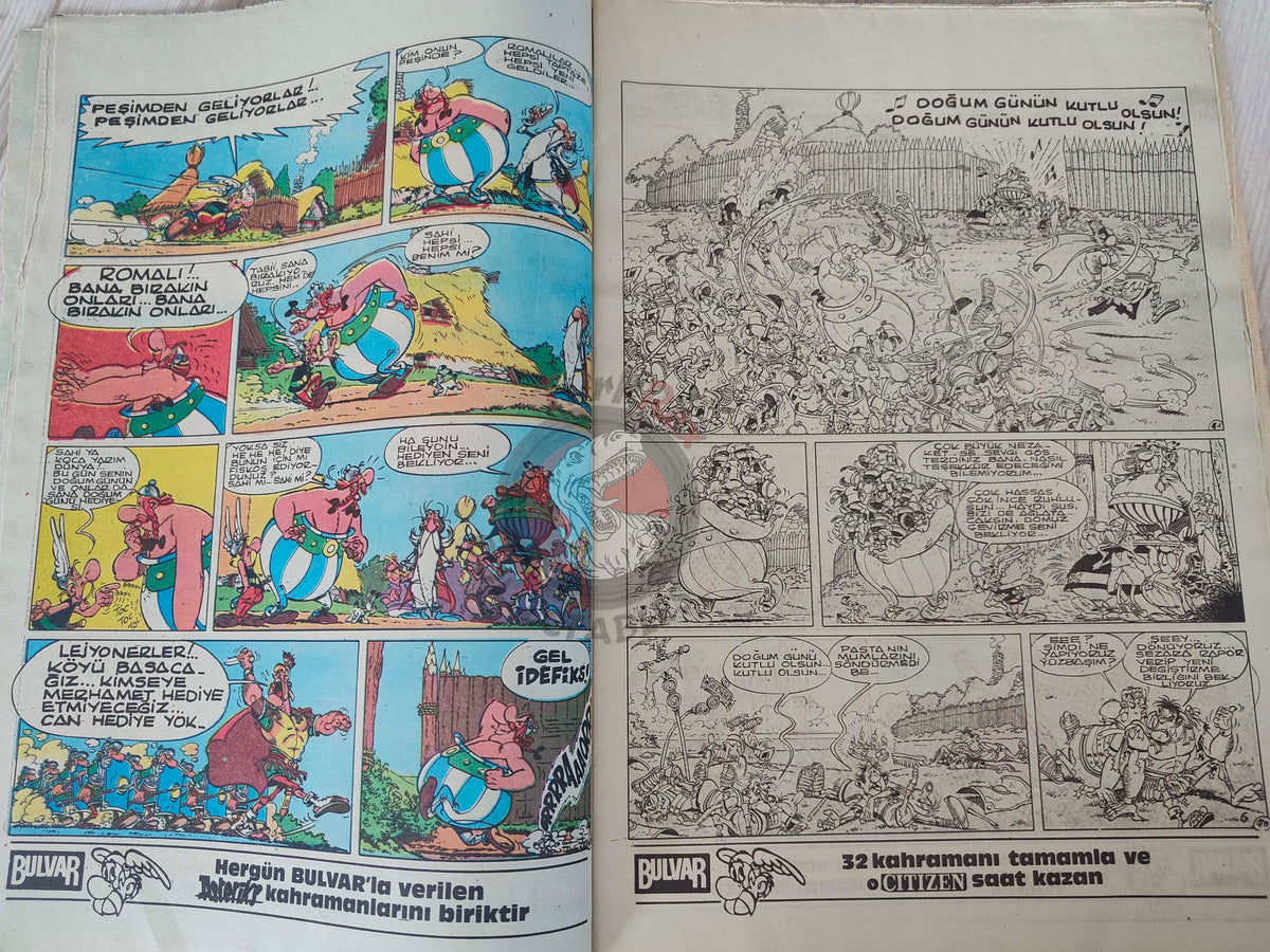 Asterix – Obelix and Co 1986 Turkish Edition Comic Turkey