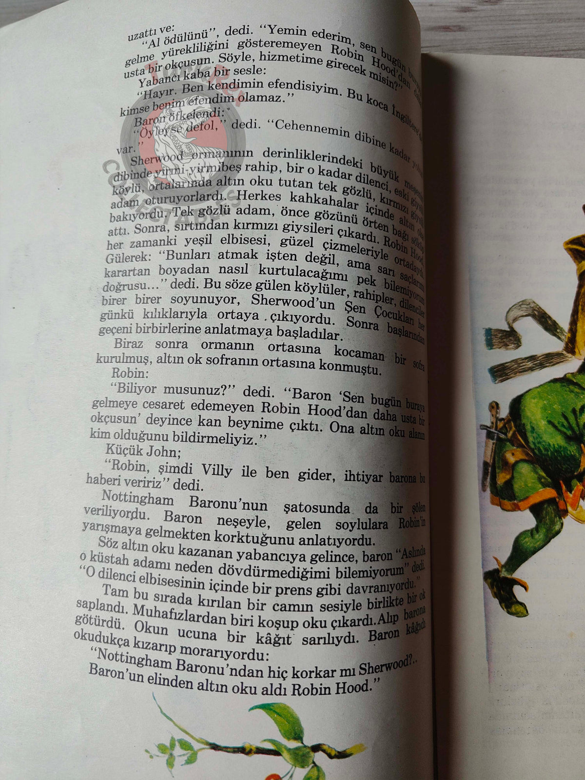 Robin Hood – Howard Pyle 1983 Turkish Book Turkey Illustrated