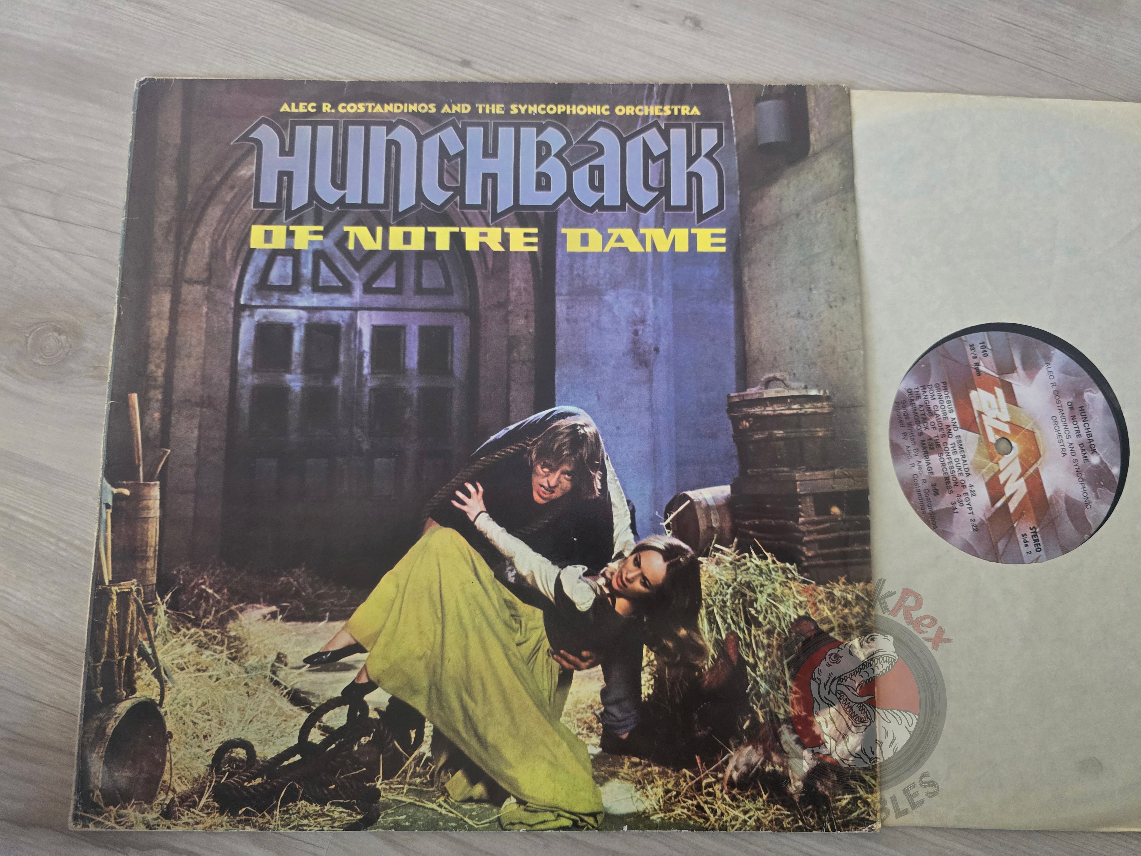 Alec R. Costandinos – The Hunchback Of Notre Dame Turkish Pressing Vinyl Turkey Edition