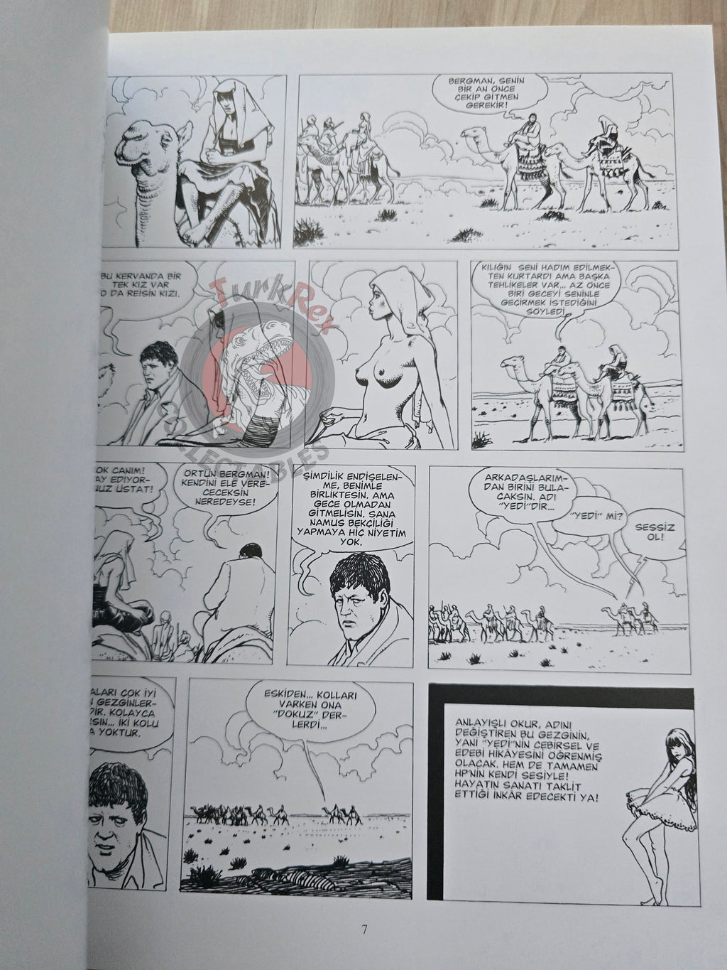 Manara Giuseppe Bergman #5 2006 Turkish Comic Turkey La vierge murée