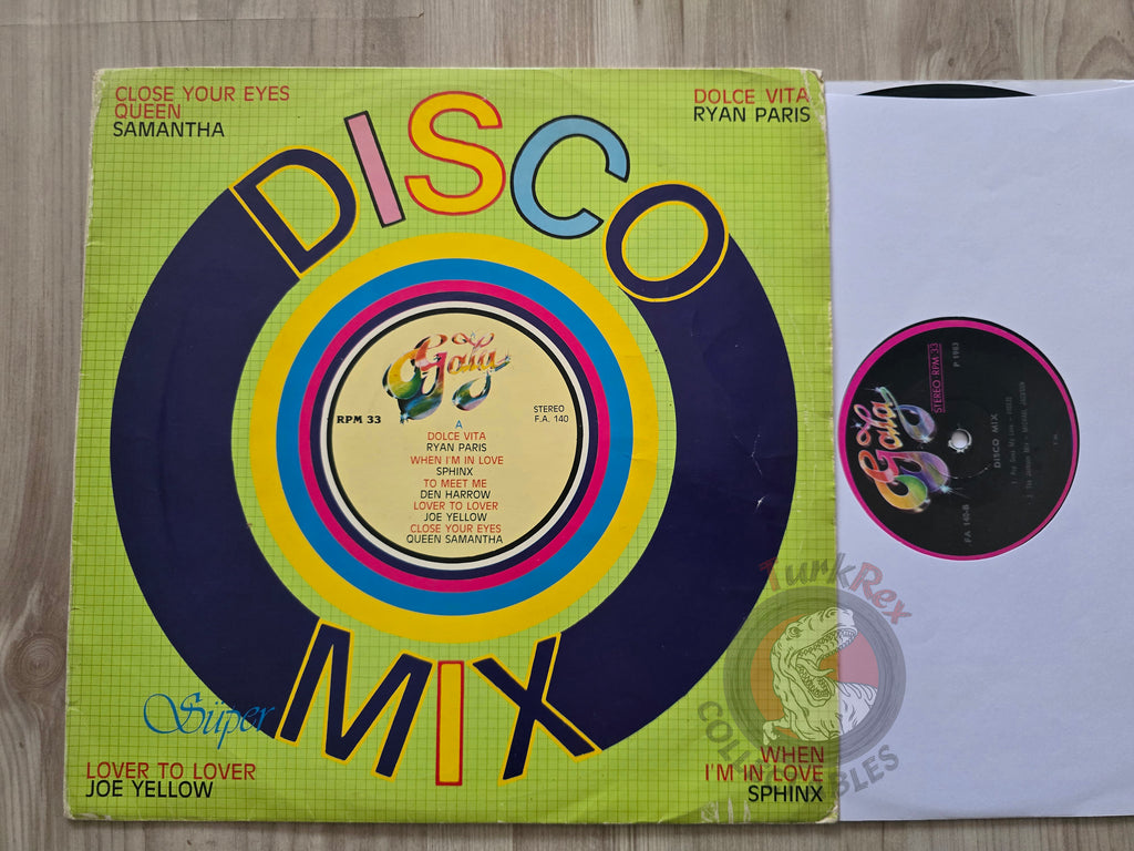 Various – Disco Mix Turkish Pressing Vinyl Turkey Edition Michael Jackson