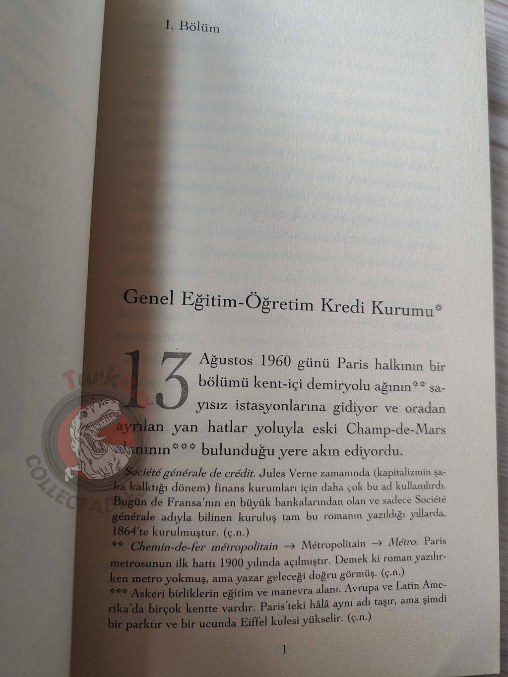 Jules Verne – Paris in the Twentieth Century 2001 Turkish Book Turkey