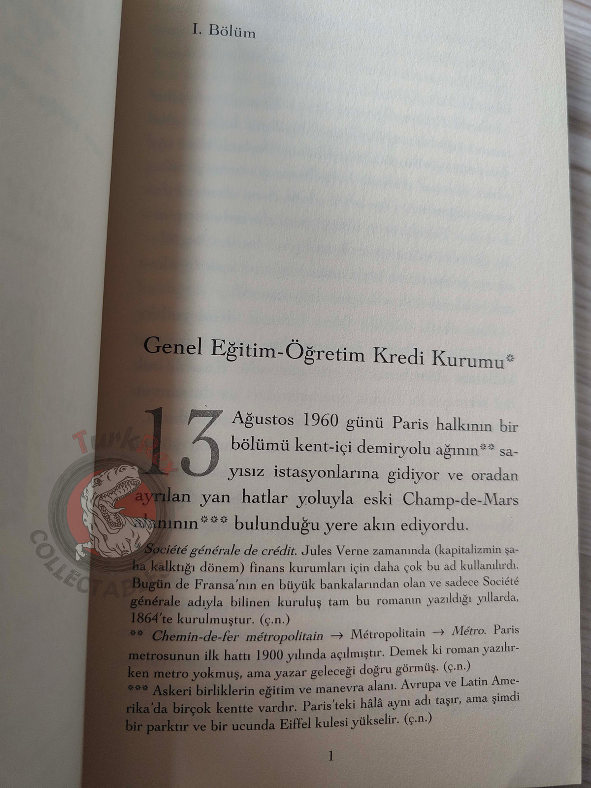 Jules Verne – Paris in the Twentieth Century 2001 Turkish Book Turkey