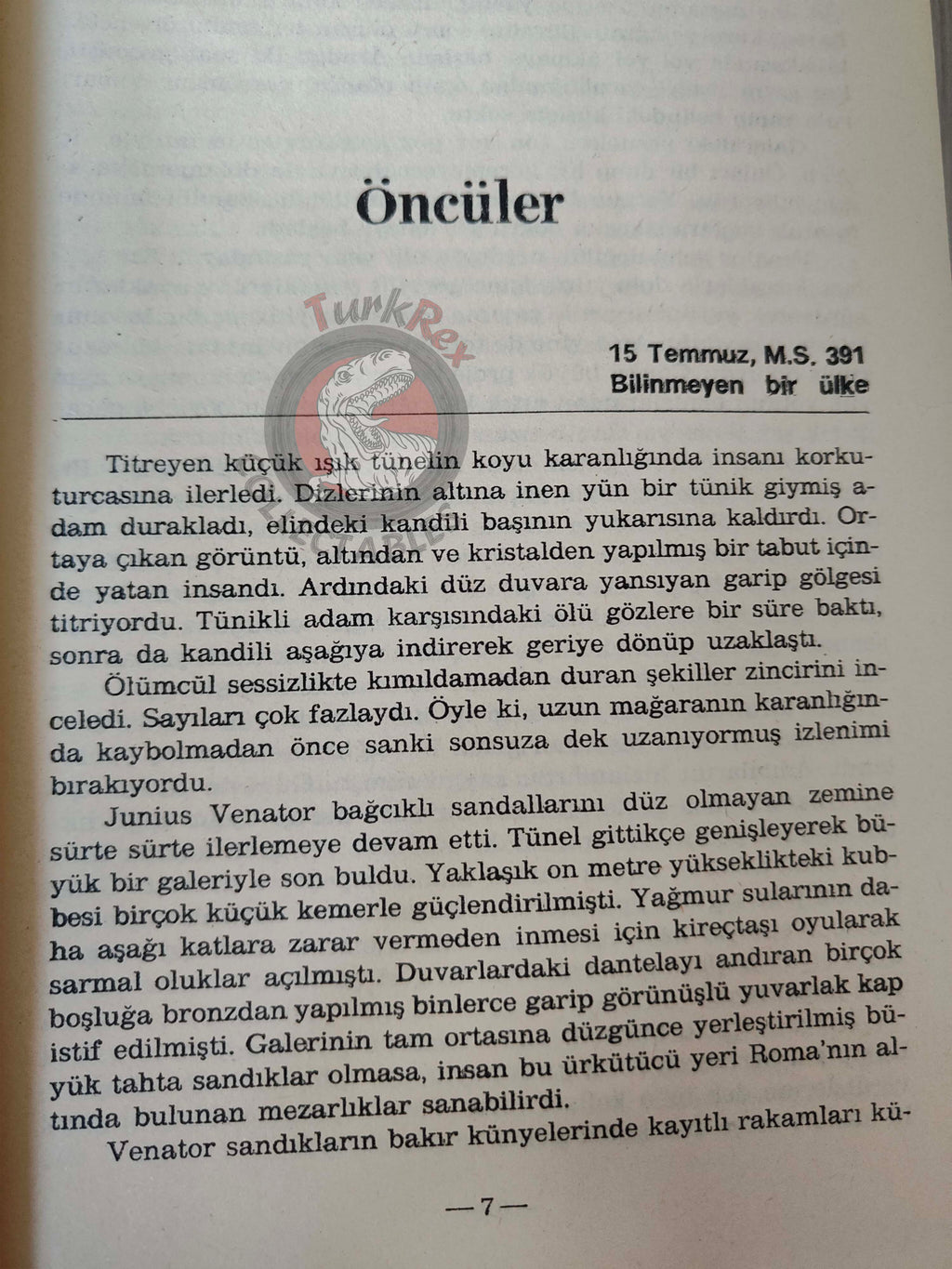 Clive Cussler – Treasure 1988 1st Turkish Book Turkey