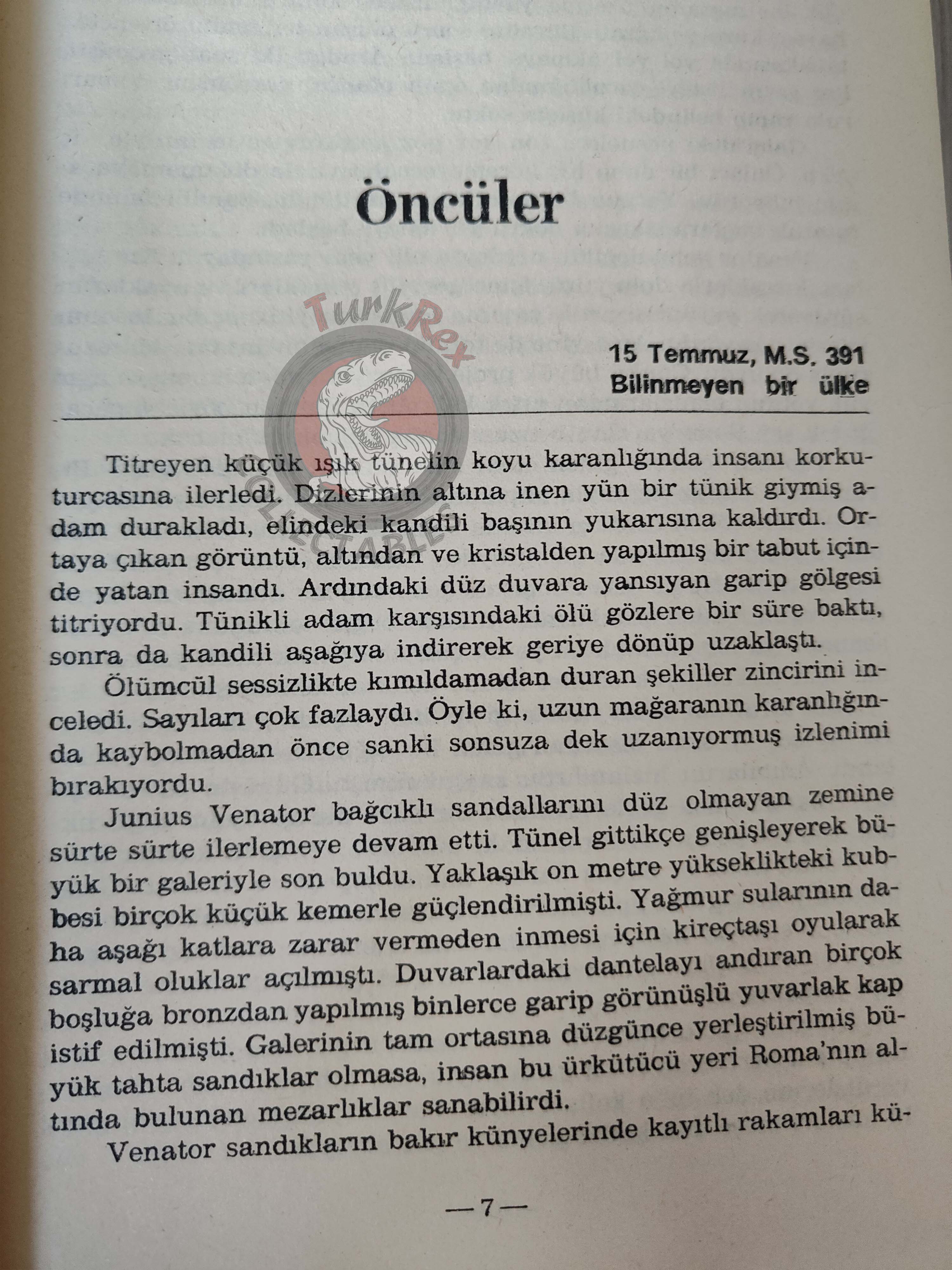 Clive Cussler – Treasure 1988 1st Turkish Book Turkey