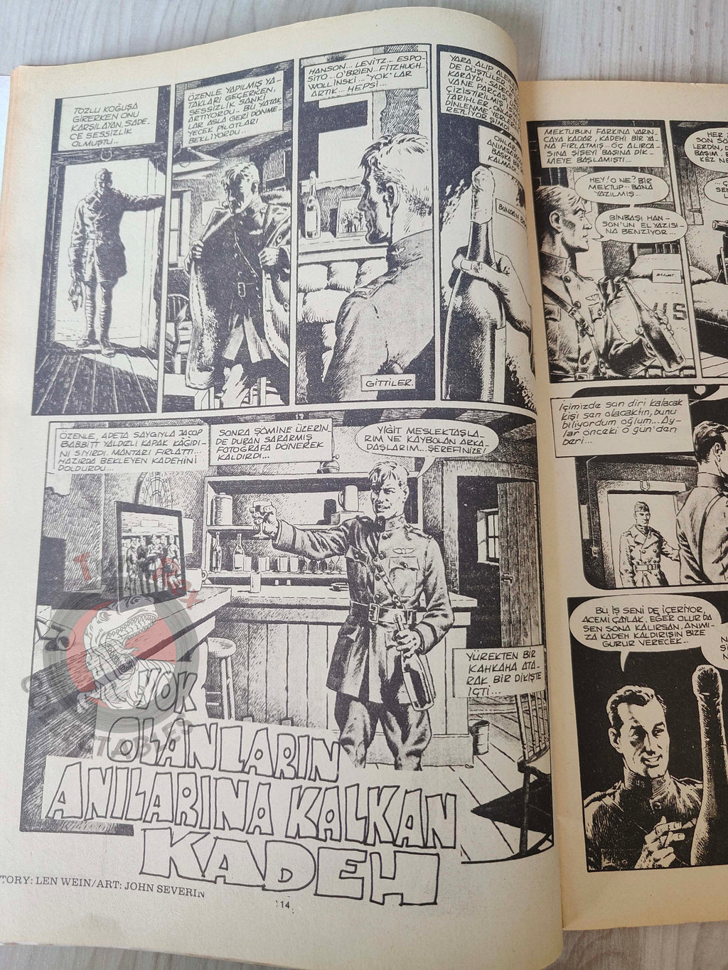 Süper Korku #2 1983 Turkish Comic Turkey Warren Creepy Eerie Tales Of The Zombie #1