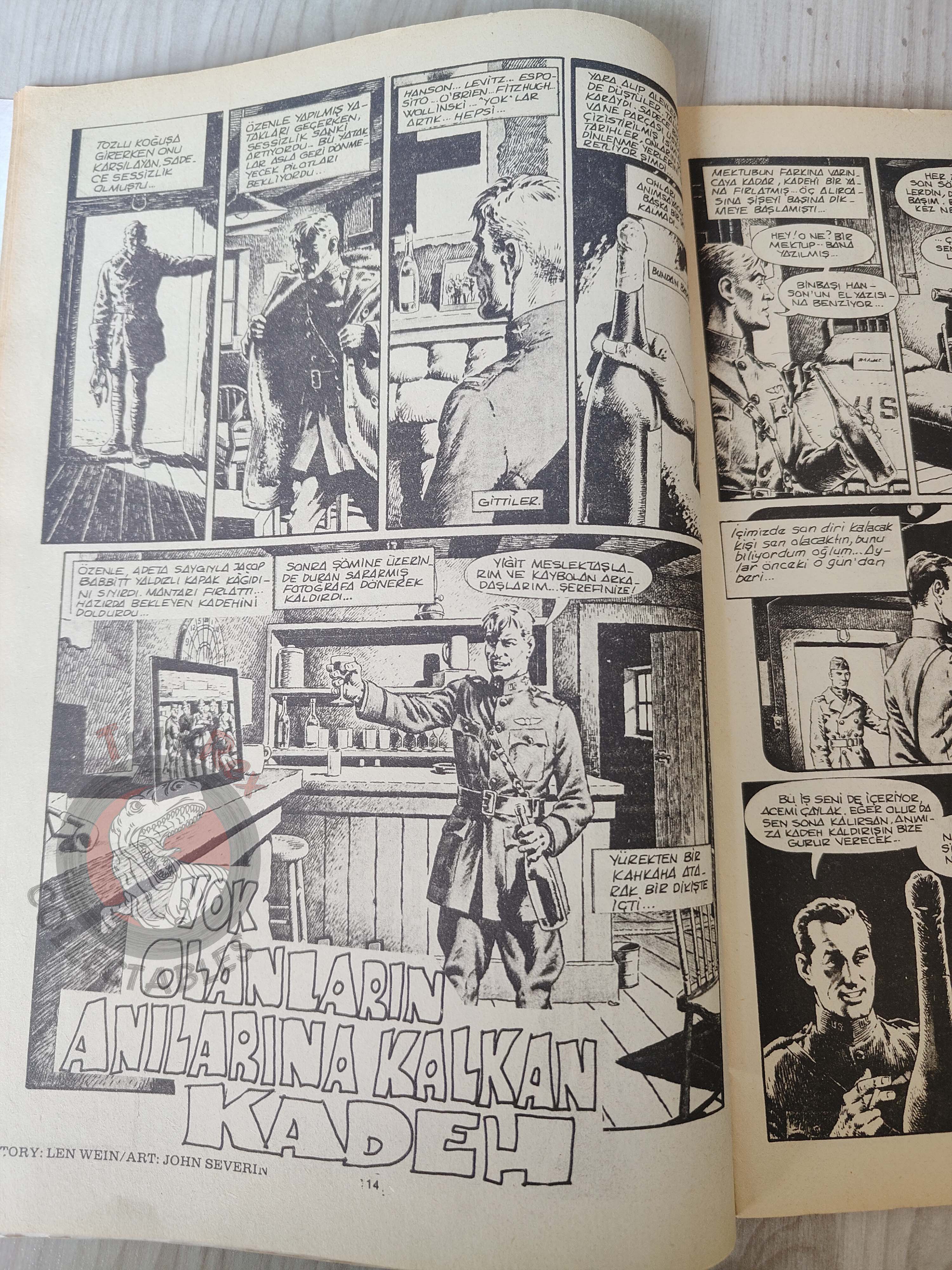 Süper Korku #2 1983 Turkish Comic Turkey Warren Creepy Eerie Tales Of The Zombie #1
