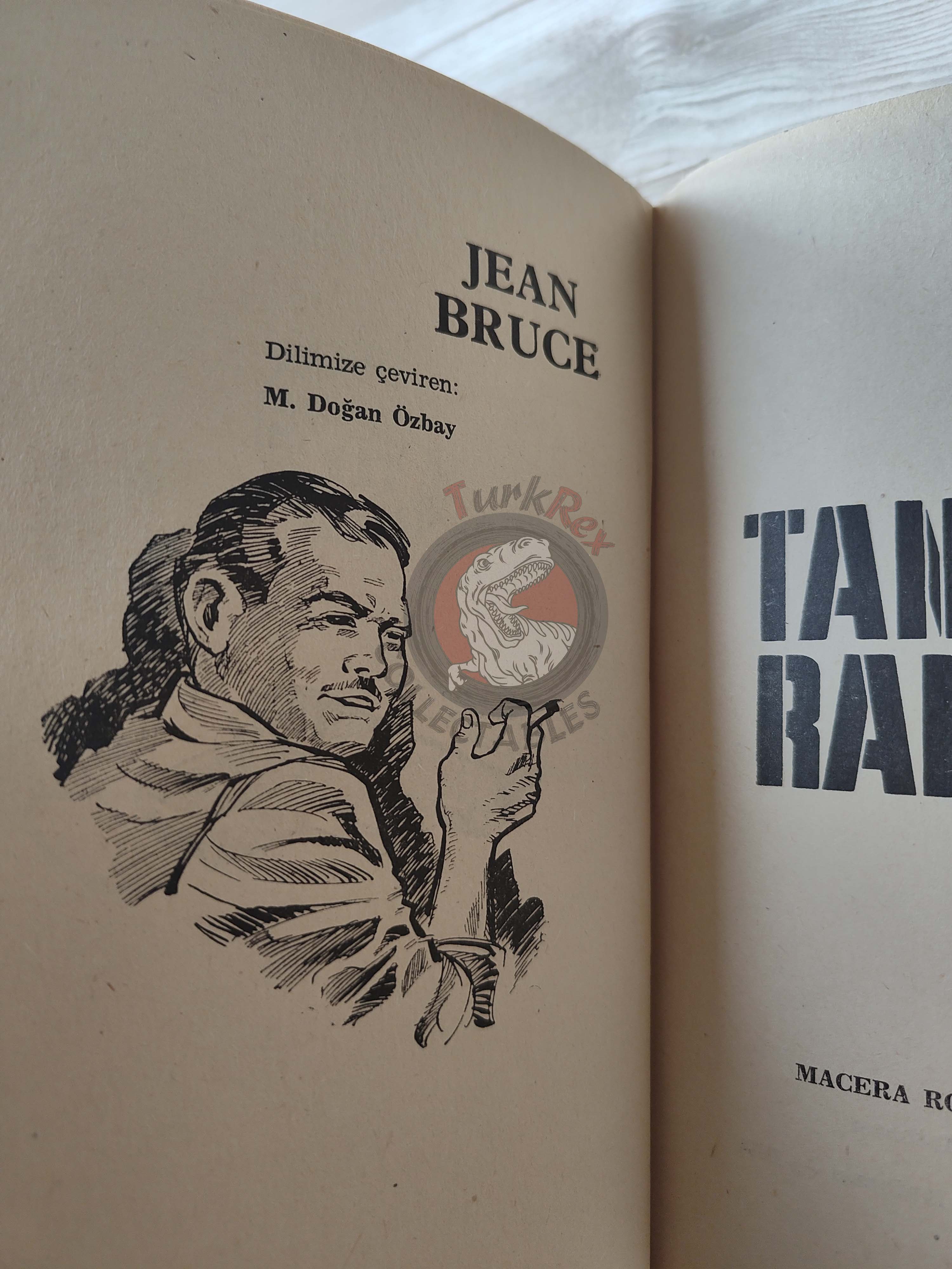Jean Bruce O.S.S. 117 N’est pas mort 1965 1st Turkish Book Turkey John Pratt