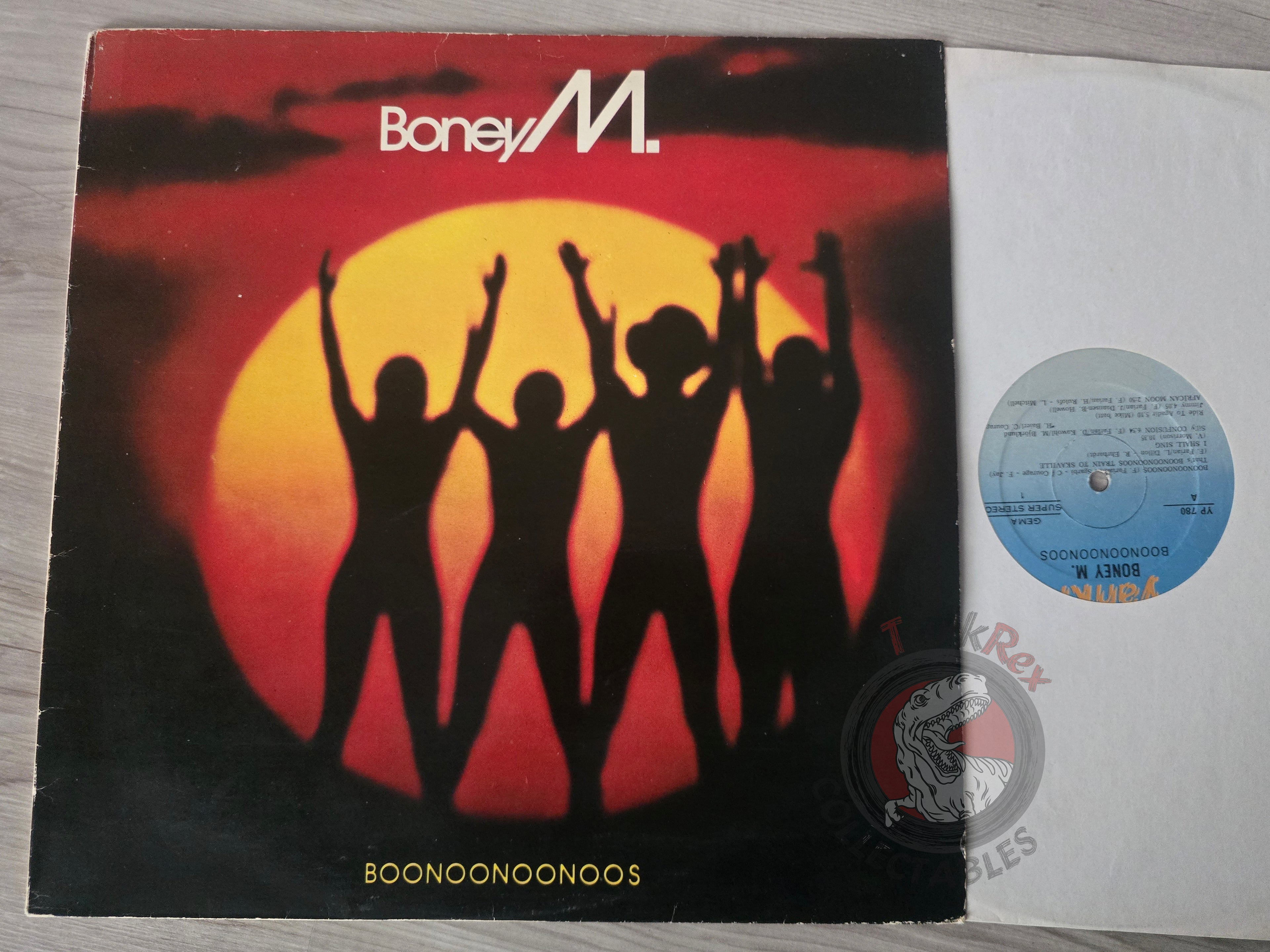 Boney M. – Boonoonoonoos Turkish Pressing Vinyl Turkey Edition