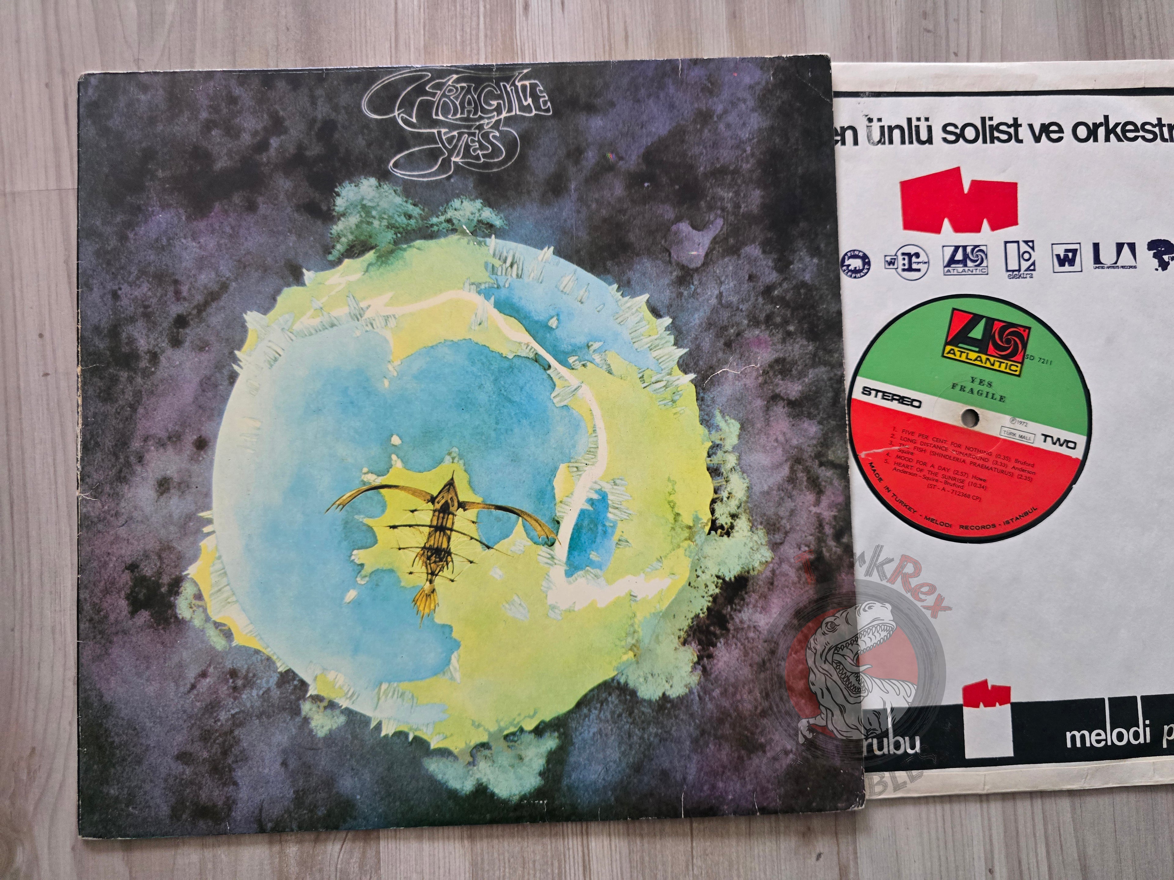 Yes – Fragile Turkish Pressing Vinyl Turkey Edition