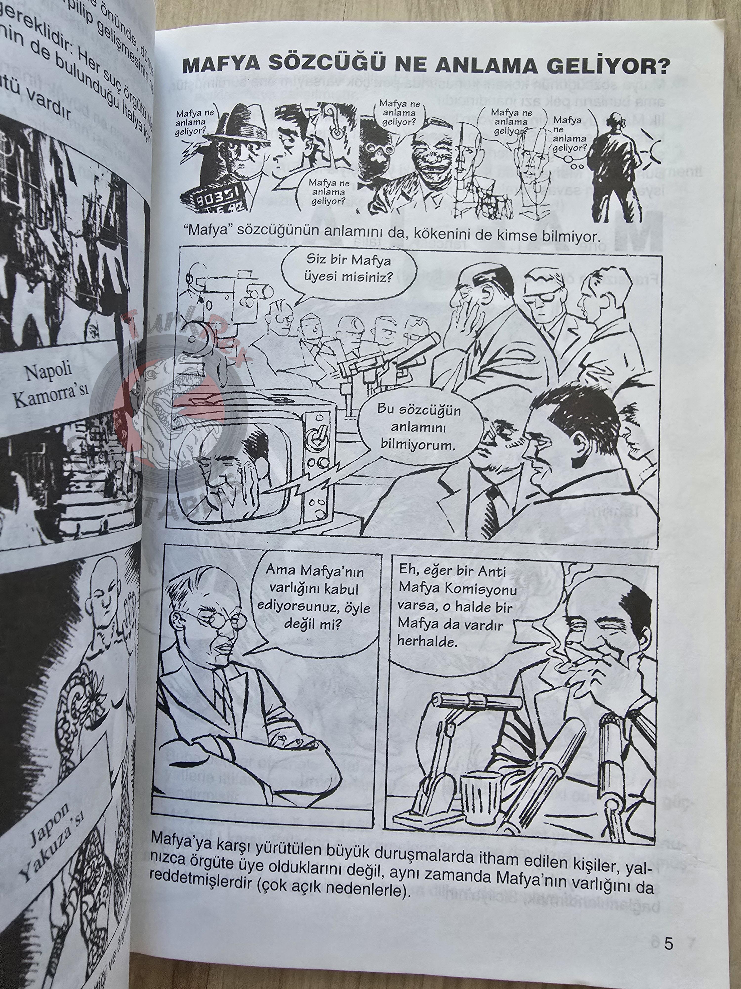Arnd Schneider – Mafia for Beginners 1997 Turkish Book Turkey Comic