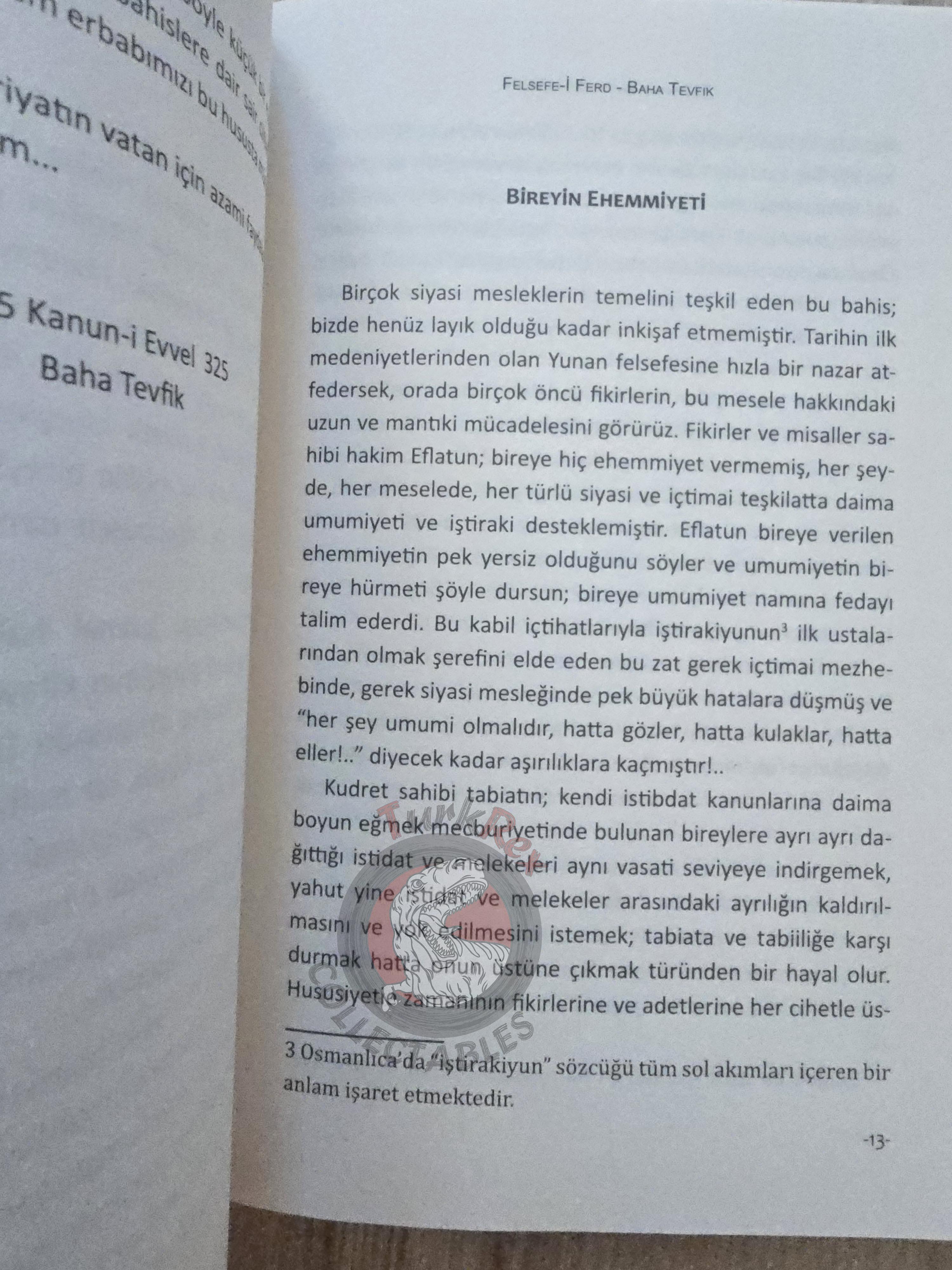 Individualist Philosophy: The Ottoman Version of Anarchism 2017 Turkish Book Turkey