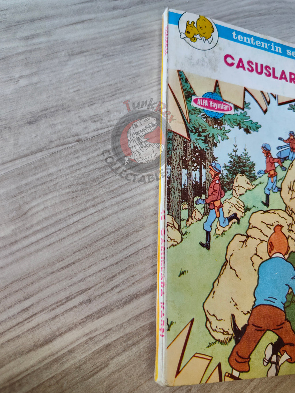 Tintin – The Calculus Affair mid 1980s Turkish Edition Comic Turkey 2