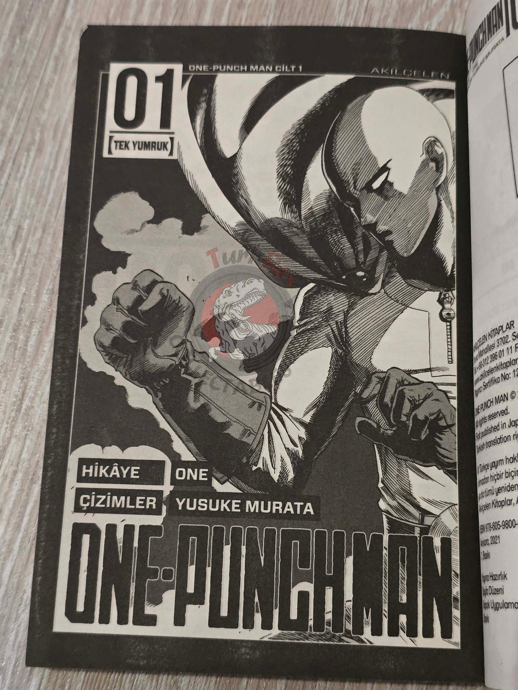 One-Punch Man #1 Turkish Comic Turkey Manga Yusuke Murata