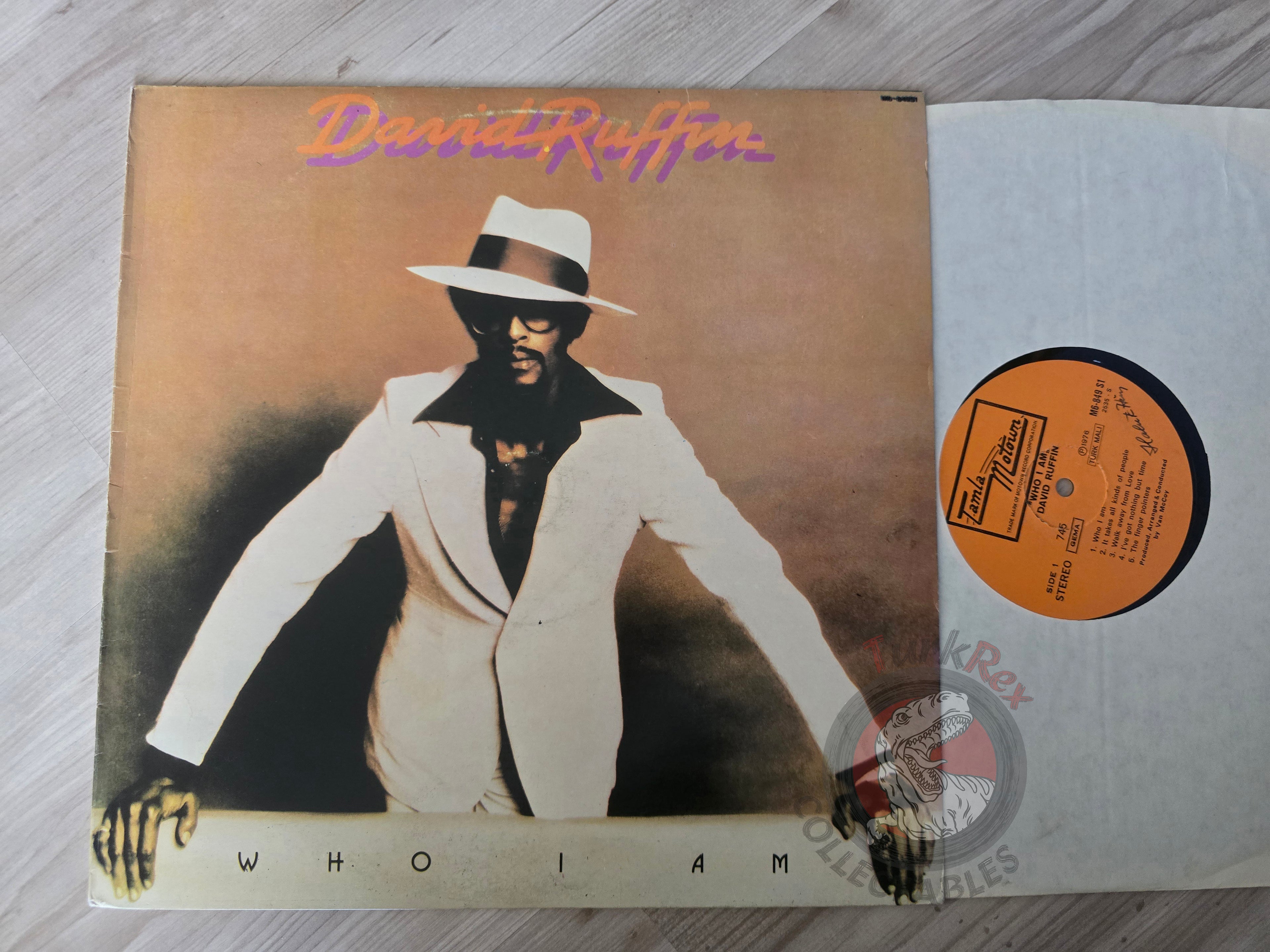 David Ruffin – Who I Am Turkish Pressing Vinyl Turkey Edition