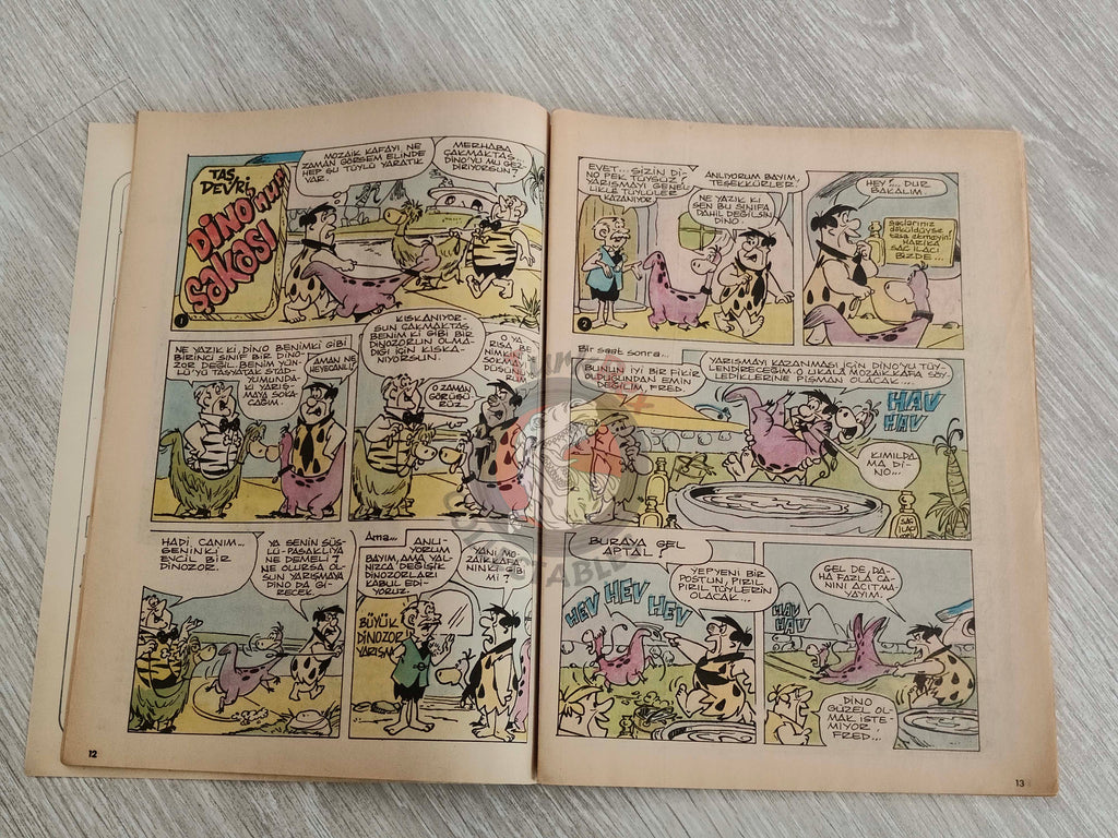 Tercüman Çocuk #39 1982 Turkish Comic Turkey Superman Star Wars #28 The Flintstones Thorgal Larry Yuma