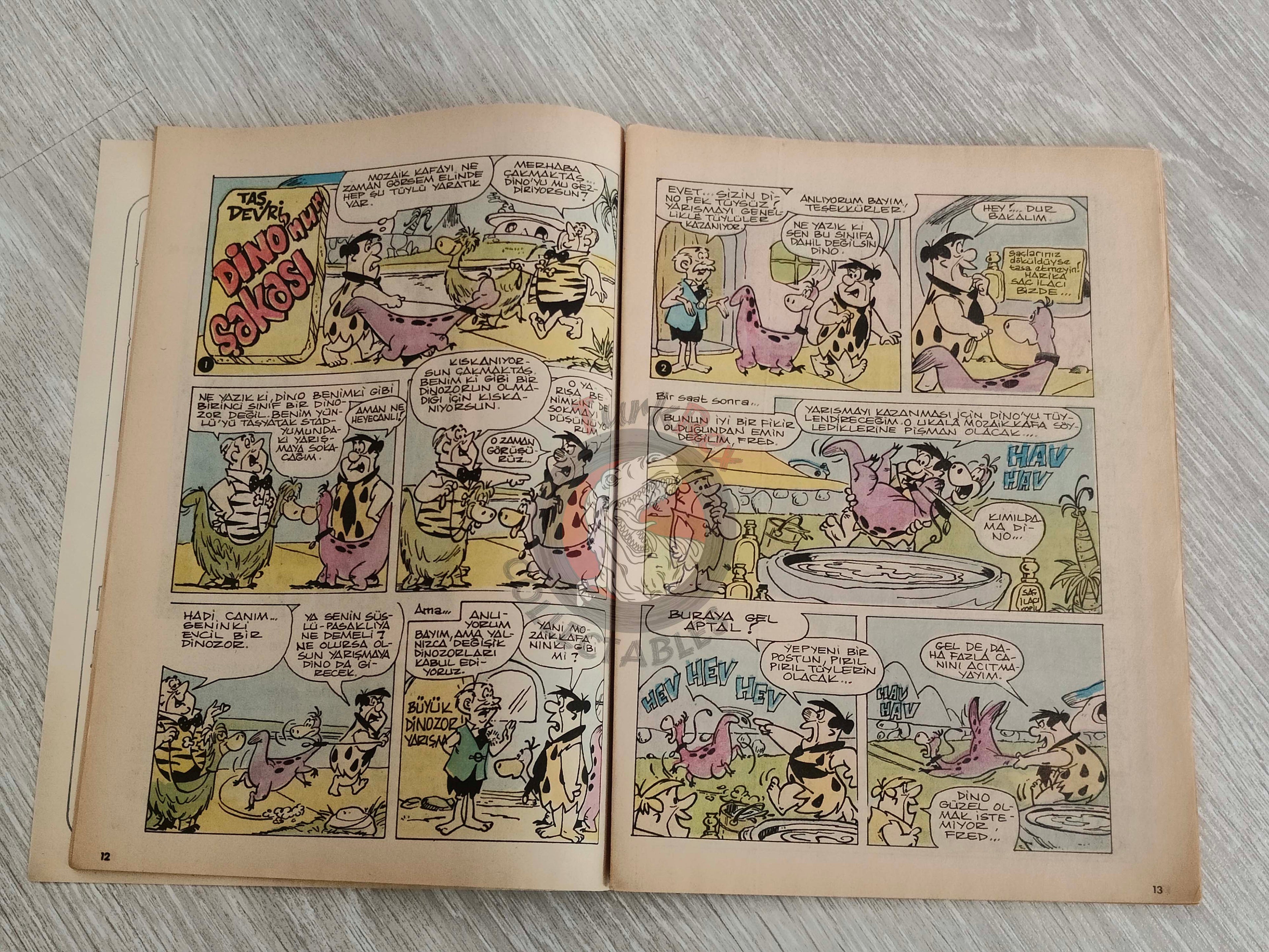 Tercüman Çocuk #39 1982 Turkish Comic Turkey Superman Star Wars #28 The Flintstones Thorgal Larry Yuma