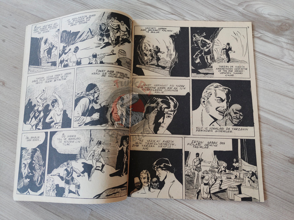 Tarzan Vakvak Özel #4 1957 Turkish Comic Turkey