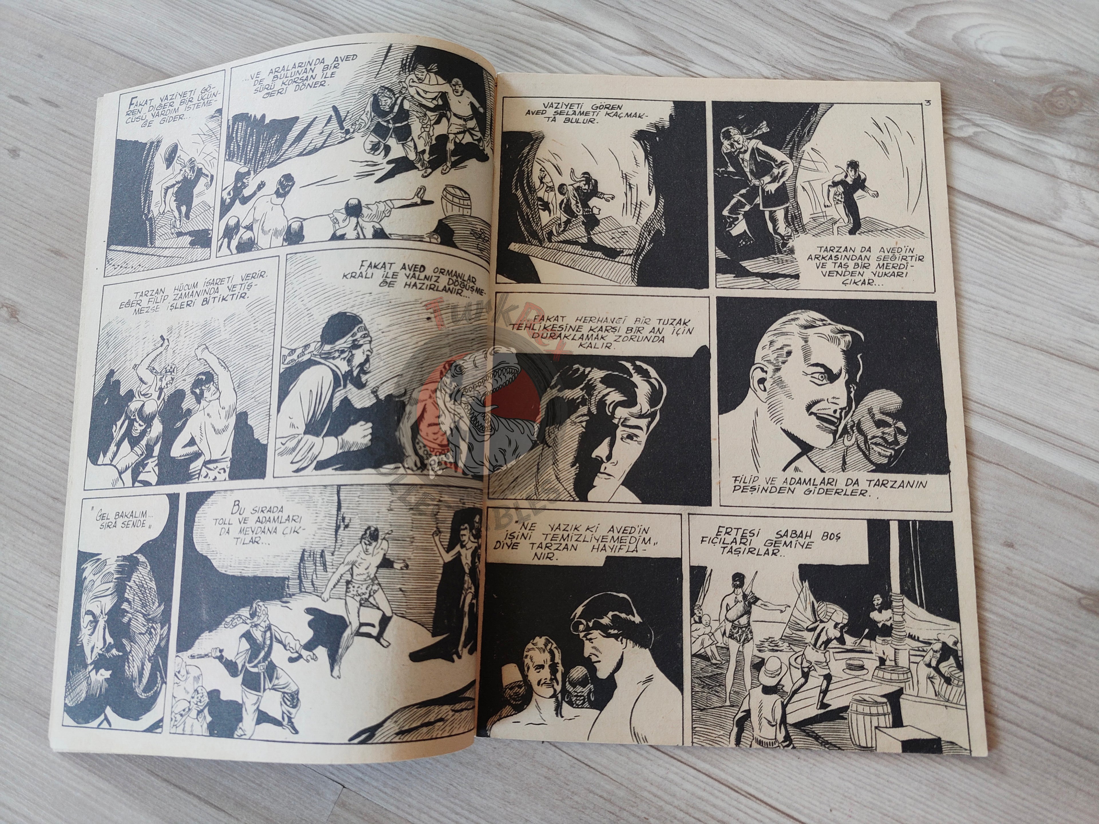Tarzan Vakvak Özel #4 1957 Turkish Comic Turkey