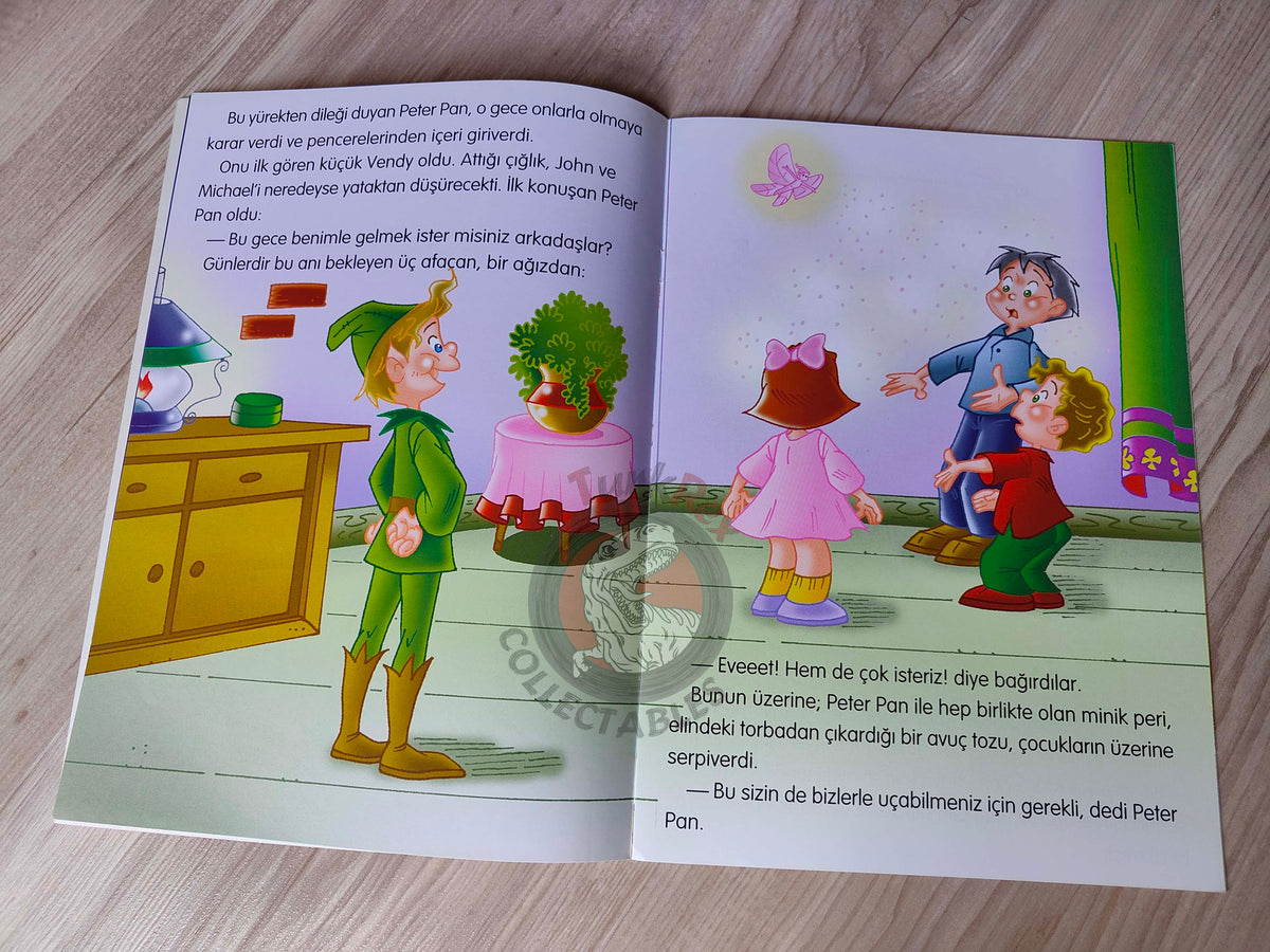 J. M. Barrie – Peter Pan 2010 Turkish Book Turkey Illustrated 2