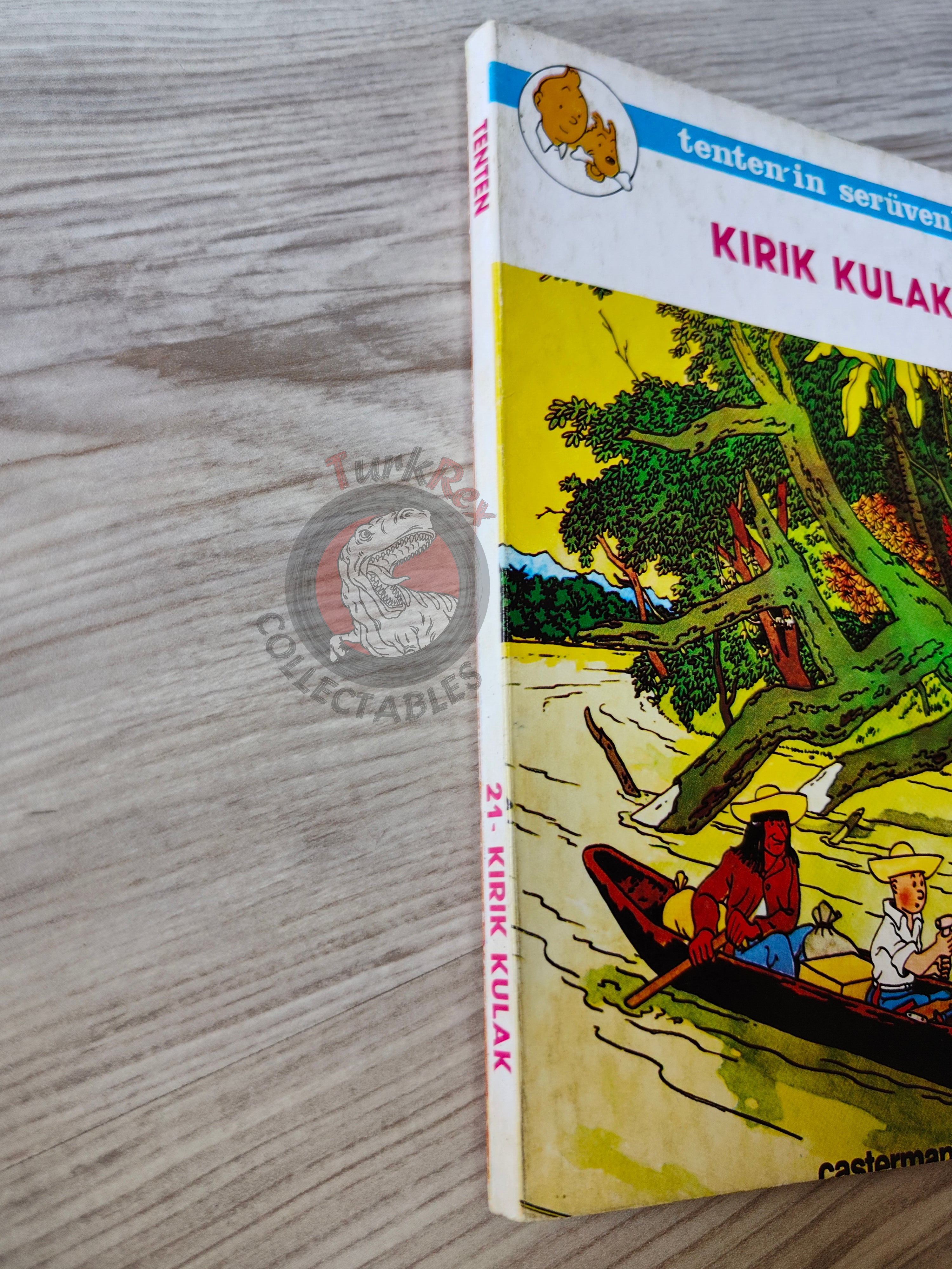 Tintin –  The Broken Ear mid 1980s Turkish Edition Comic Turkey 1