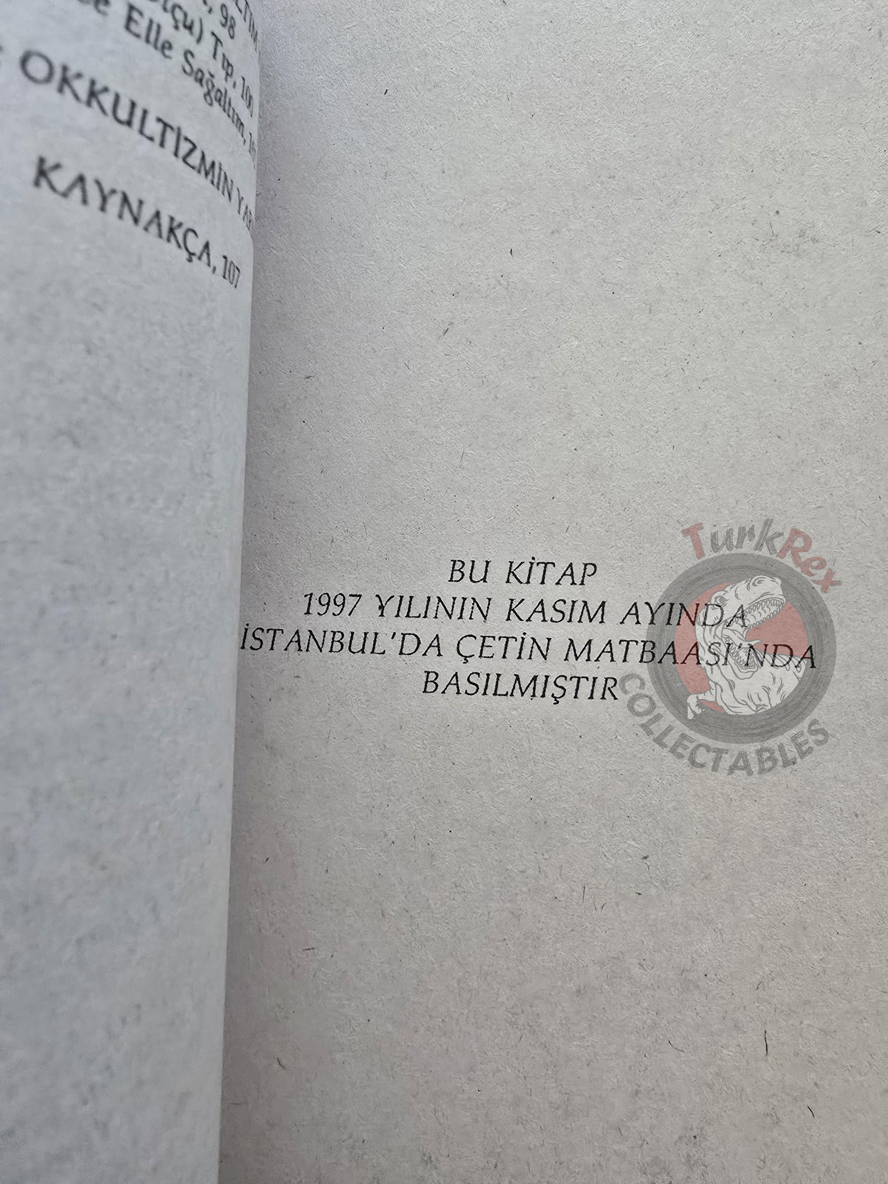 Occultism 1997 Turkish Book Turkey Esotericism Mysticism