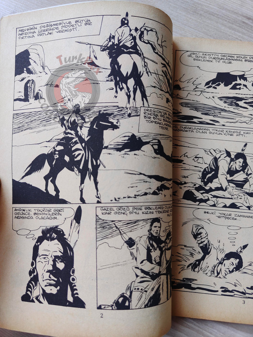 Zorro #6 1980s Turkish Comic Turkey Il Segno di Zorro Hondo