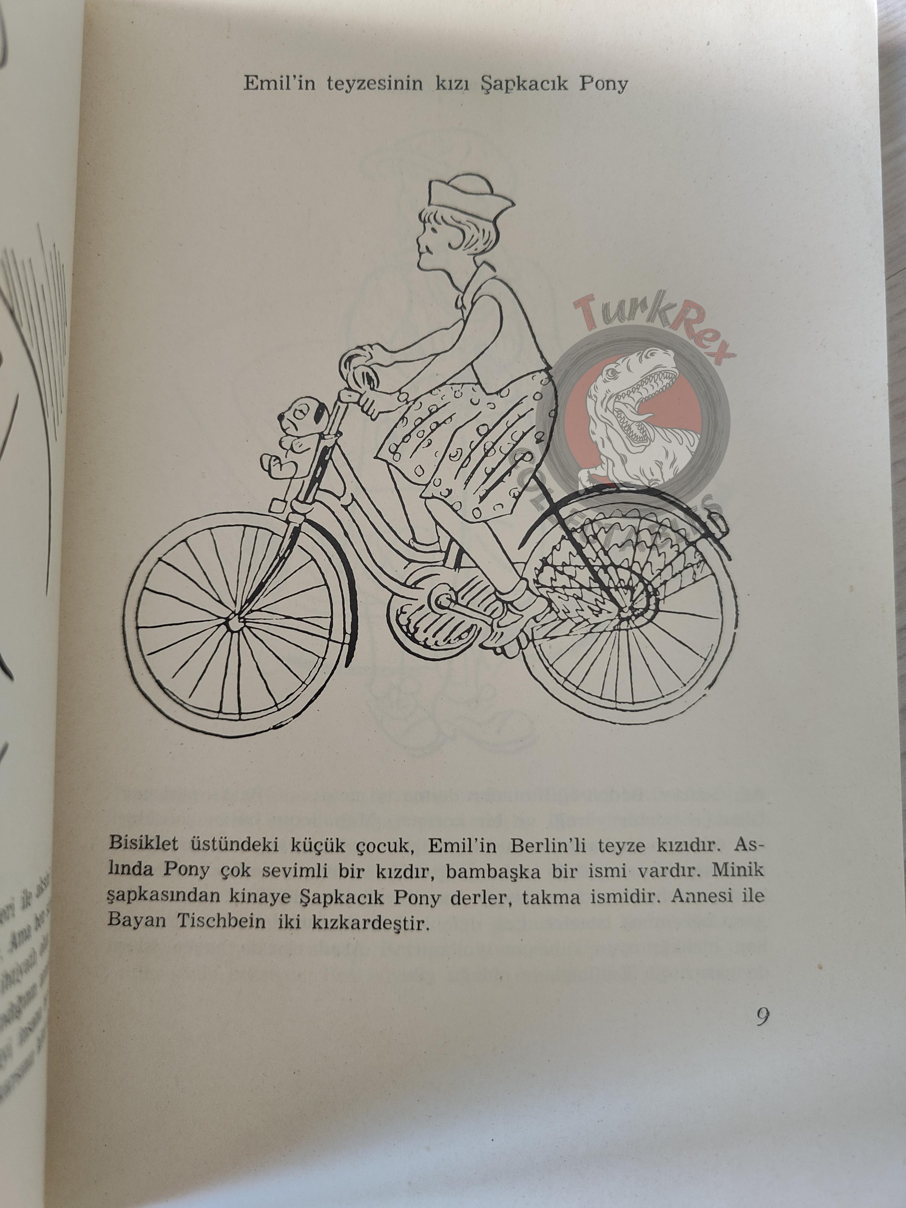 Erich Kästner – Emil and the Detectives 1967 Turkish Book Turkey Illustrated