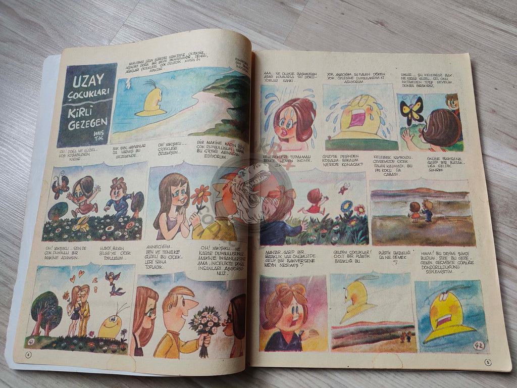 Milliyet Çocuk #51 1979 Turkish Comic Turkey Joyas Literarias Juveniles #137 Emilo Salgari